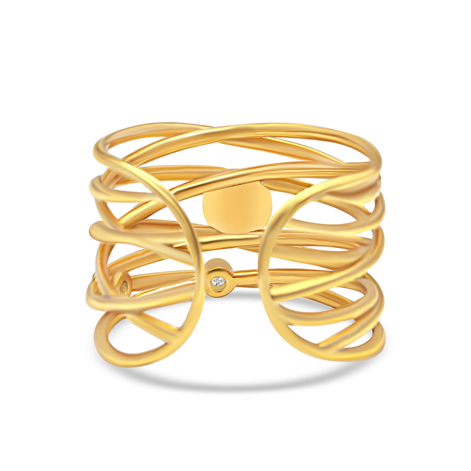 Adjustable Ring 925 Silver for pearl SC351G