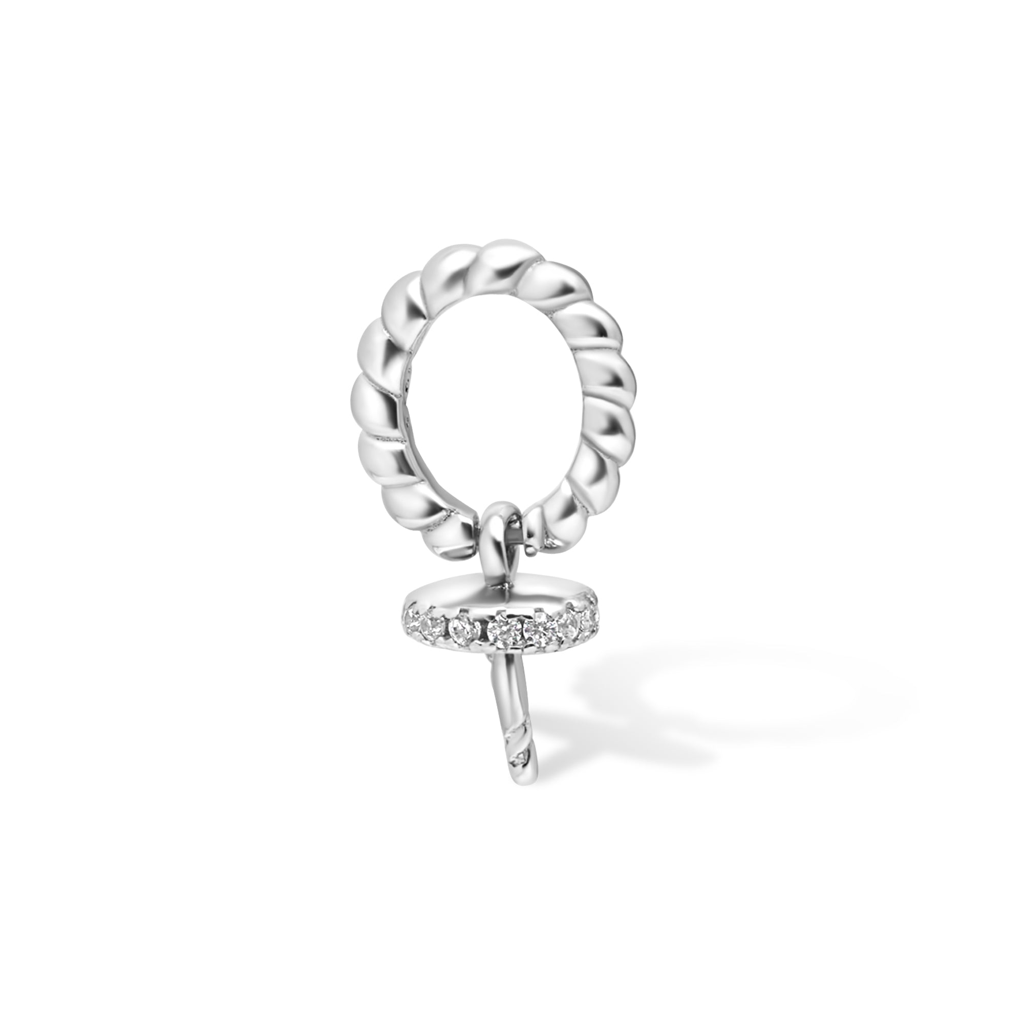 Pendant Clasp 925 Silver for Pearl SC441