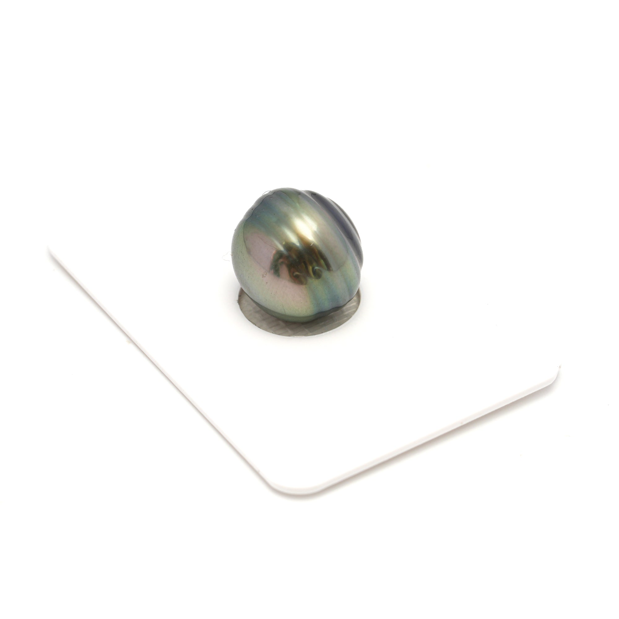 1pcs Green 13.6mm - CL AAA Quality Tahitian Pearl Single LP2251 OR12