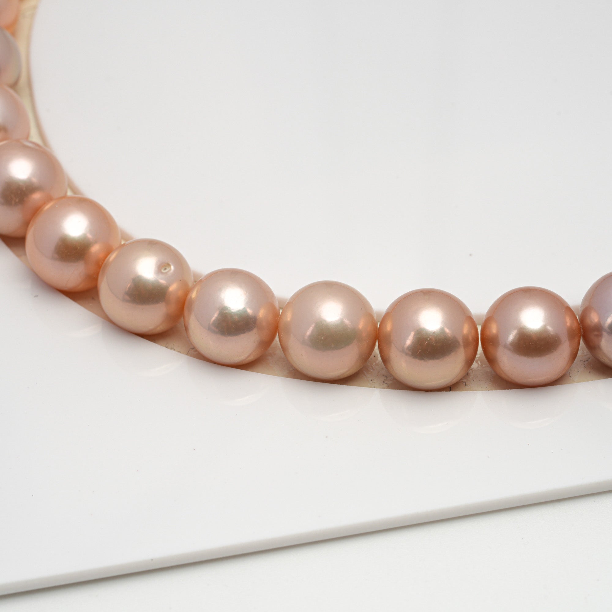 36pcs Pearl Edison "High Luster" 11-12mm - SR AAA/AA Quality Fresh Water Pearl Necklace NL1482