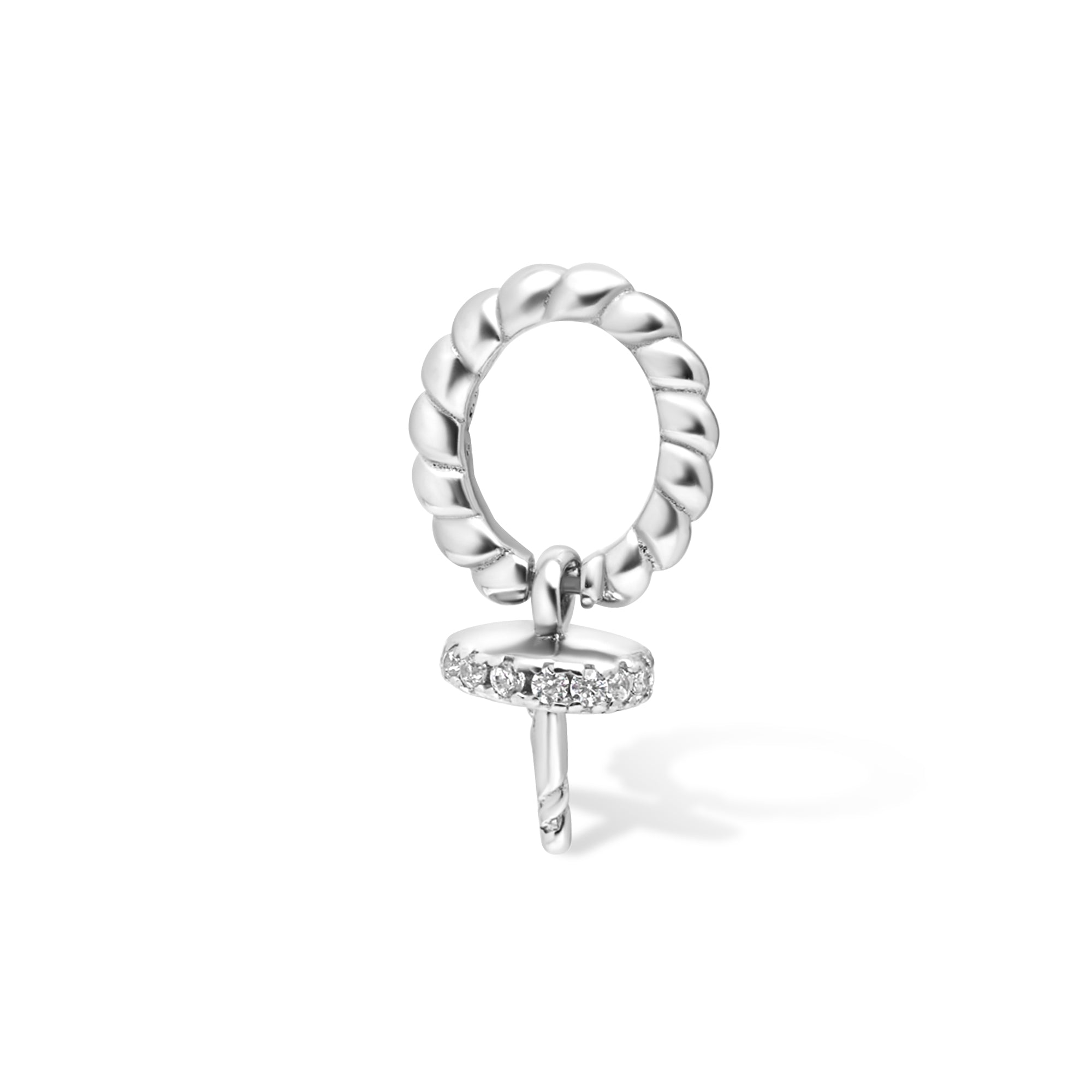 Pendant Clasp 925 Silver for Pearl SC441