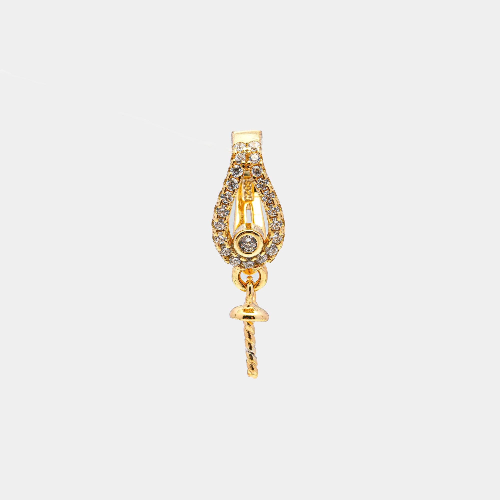 Pendant Clasp 925 Silver for Pearl SC02/SC02G