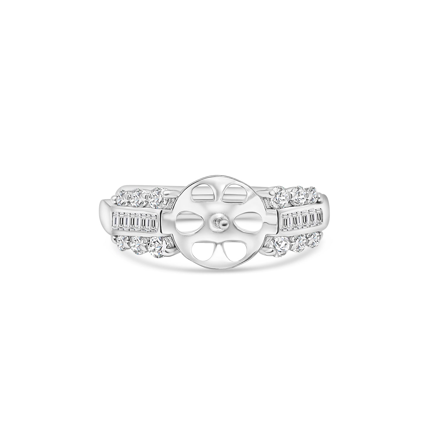 Adjustable Ring 925 Silver for pearl SC431