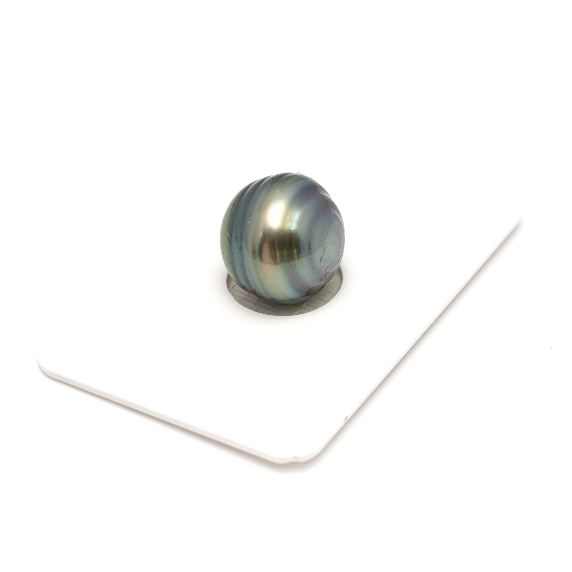 1pcs Green 13.6mm - CL AAA Quality Tahitian Pearl Single LP2251 OR12
