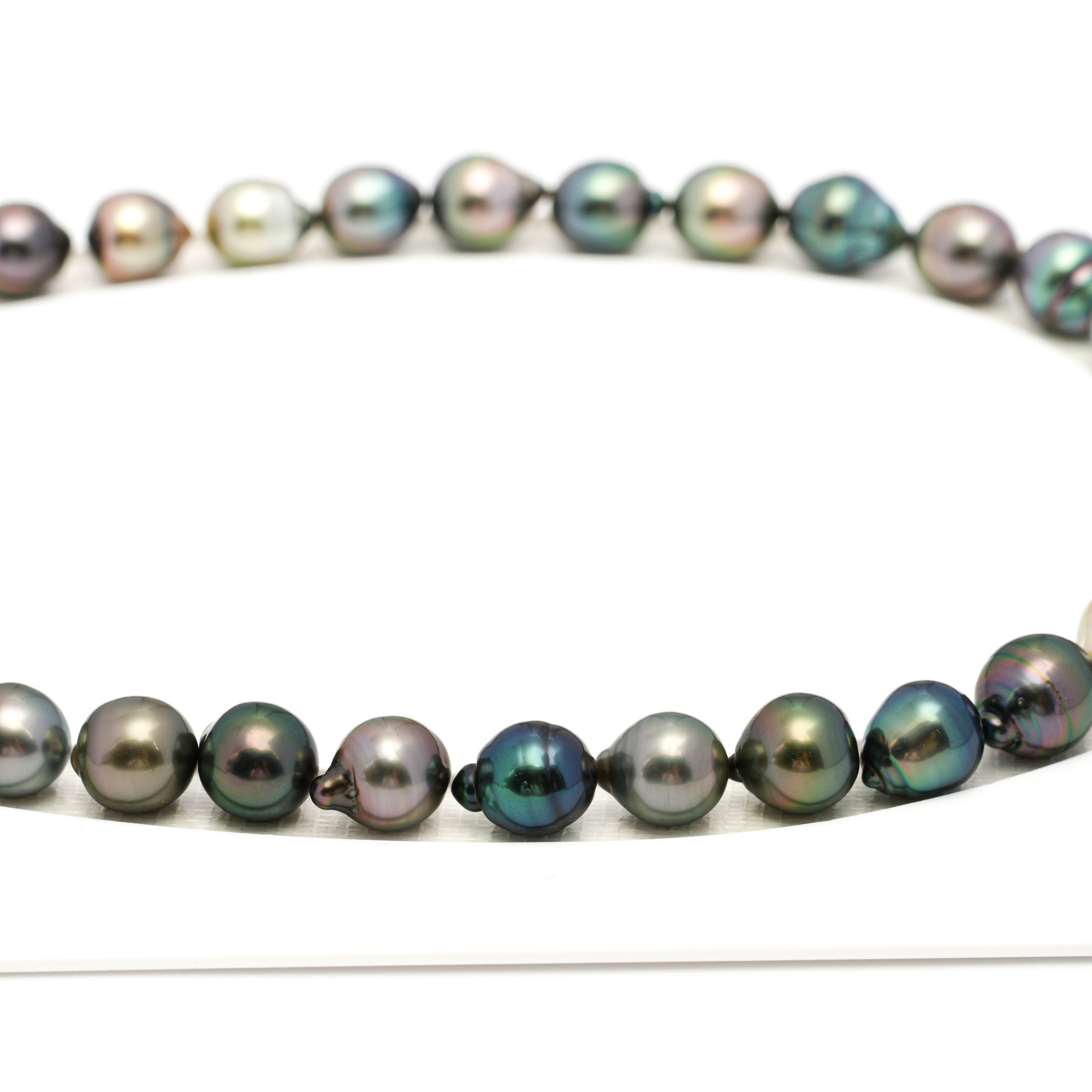 36pcs Multicolor 9-11mm - SB AAA Quality Tahitian Pearl Necklace NL1705 TH5