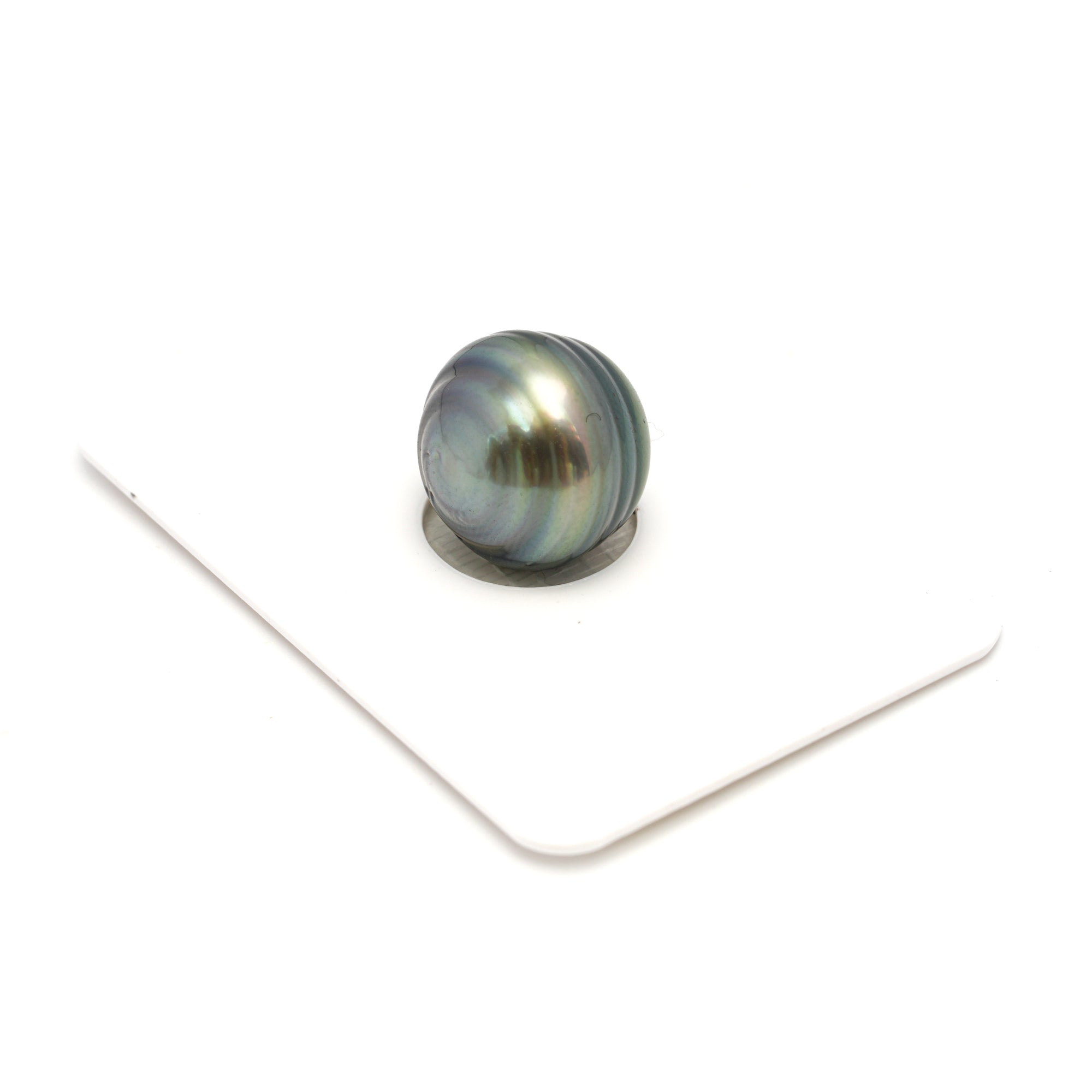 1pcs Green 13.6mm - CL AAA Quality Tahitian Pearl Single LP2251 OR12