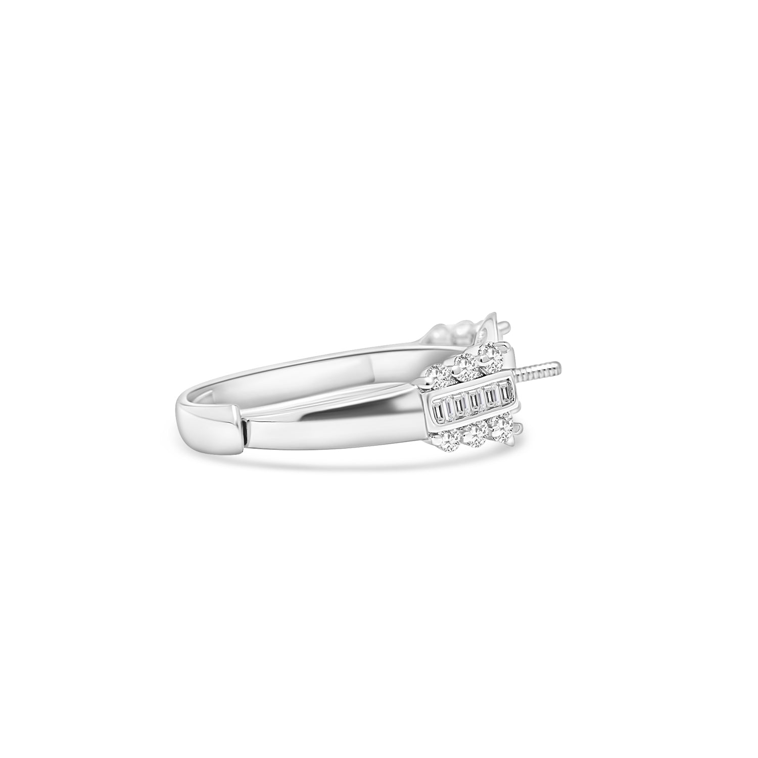 Adjustable Ring 925 Silver for pearl SC431