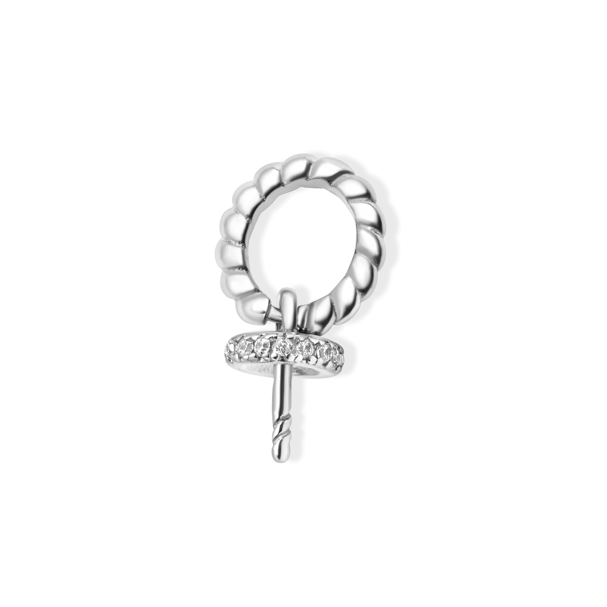 Pendant Clasp 925 Silver for Pearl SC441