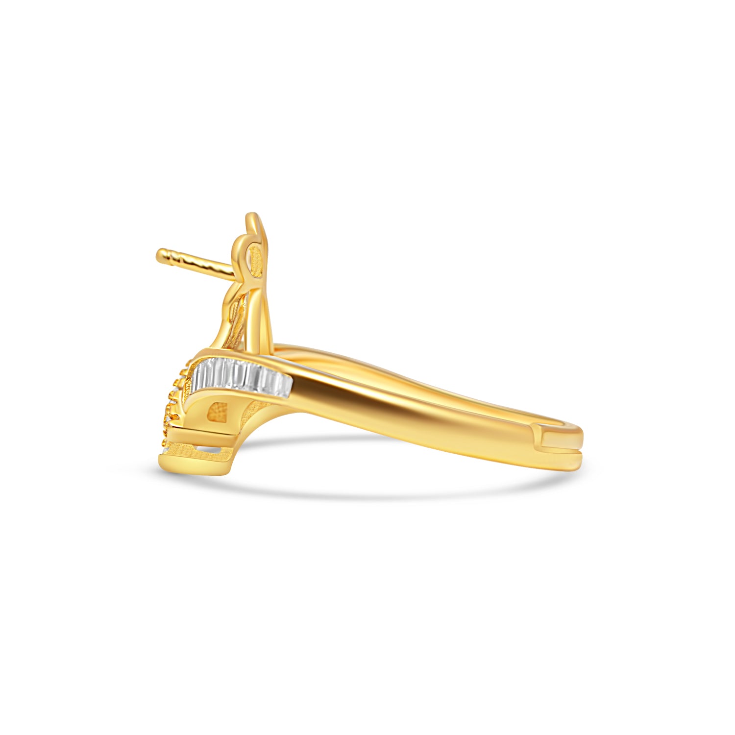 Adjustable Ring 925 Silver for pearl SC412G/SC412