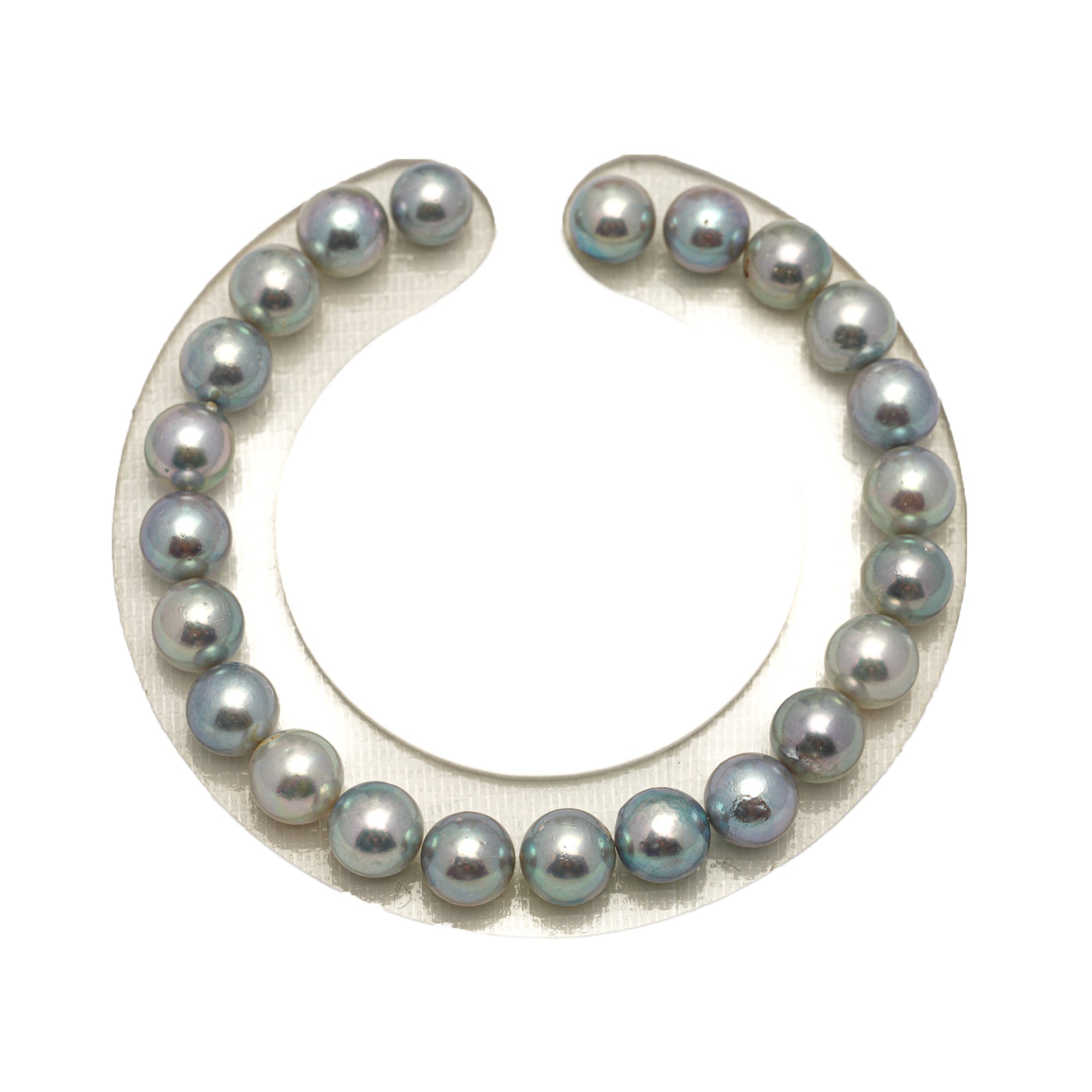 23pcs Akoya Pearl "High Luster" Multicolor 7.1-7.8mm - SR AA/A Quality Bracelet AKBR2420 CMA1