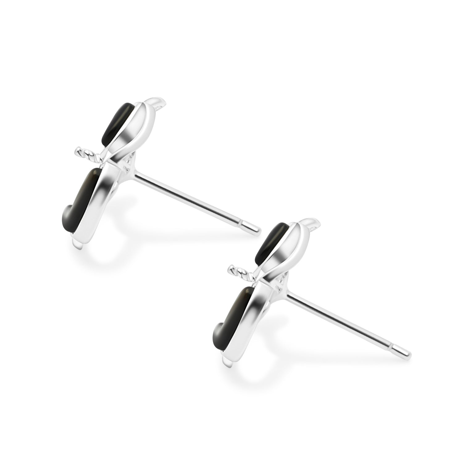 Studs Earring Bails 925 Silver for Pearl SC283