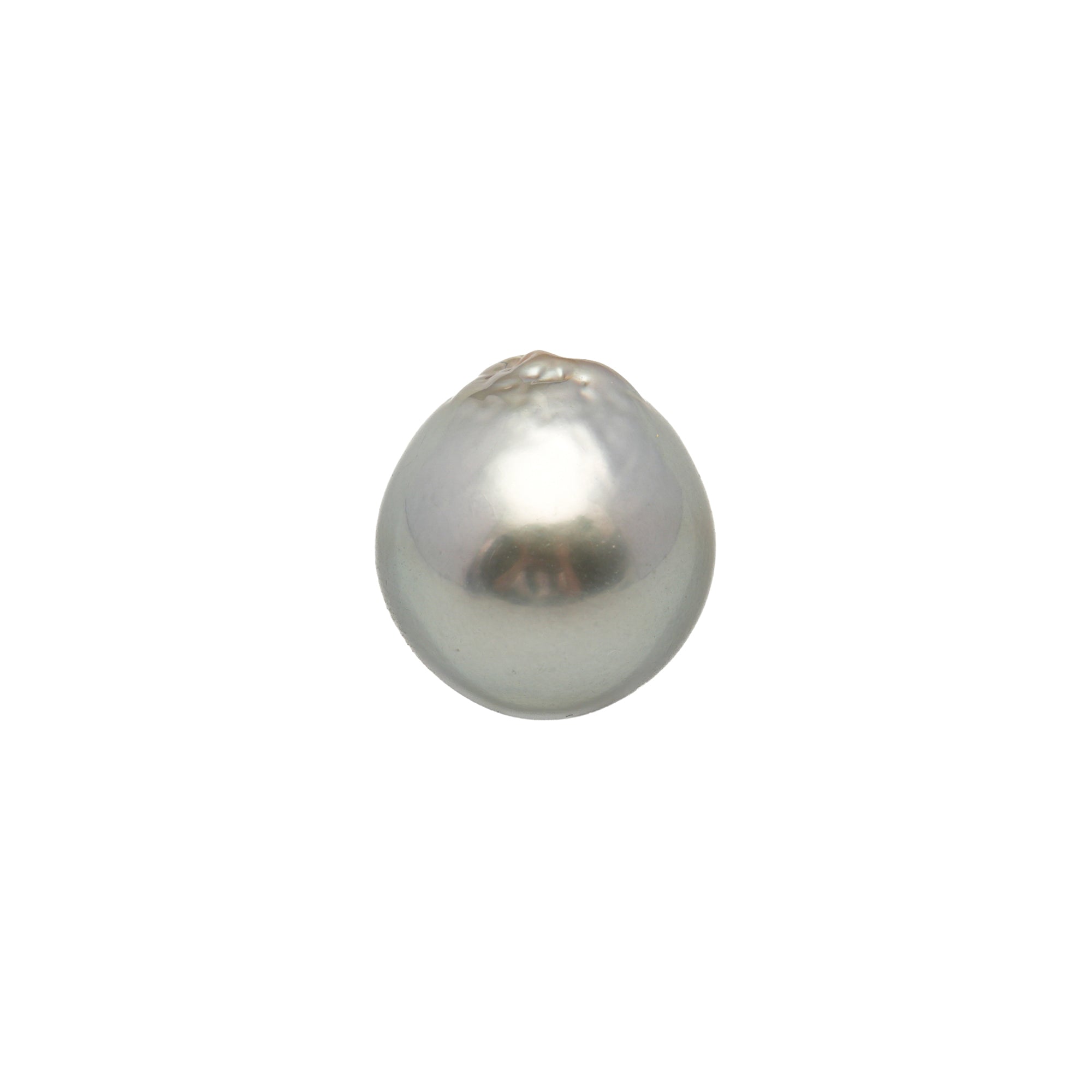 1pcs "High Luster" Silver Blue 15.7mm - SB AAA Quality Tahitian Pearl Single LP2517 CMP11