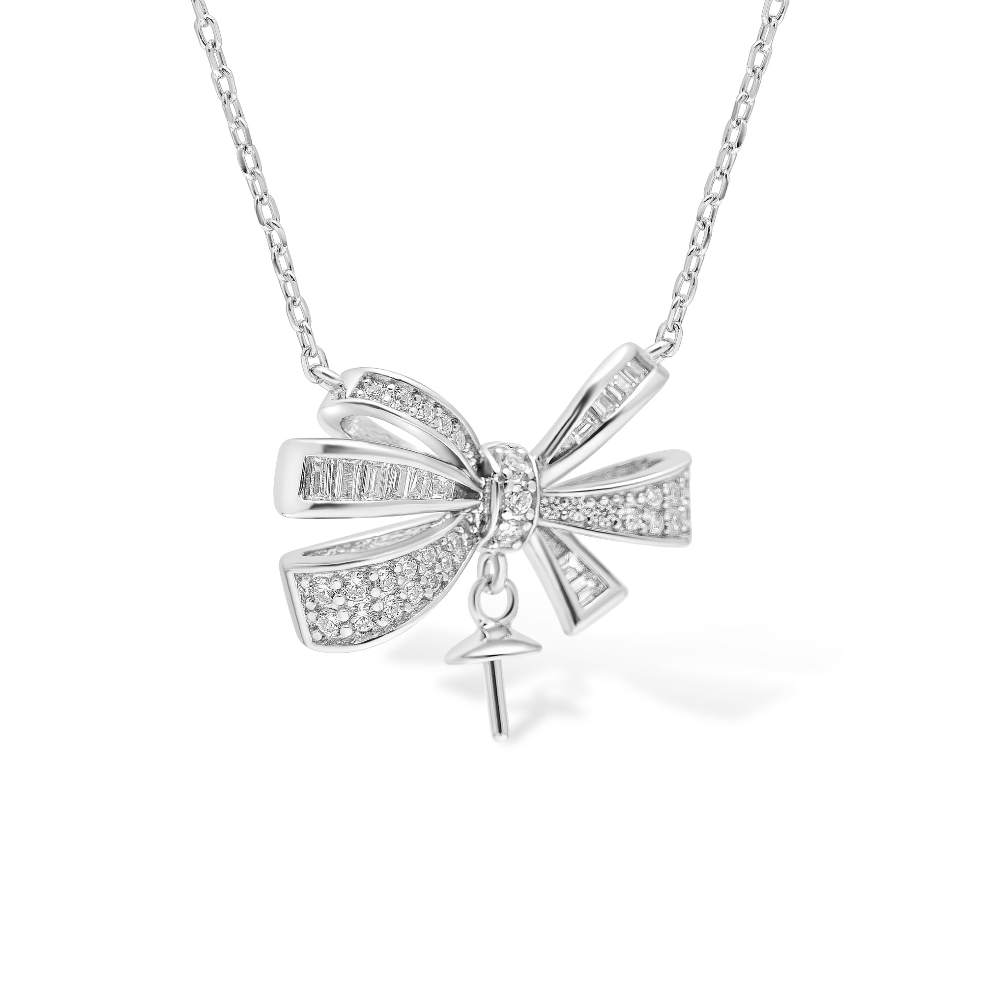 Pendant Chain 925 Silver for pearl SC323