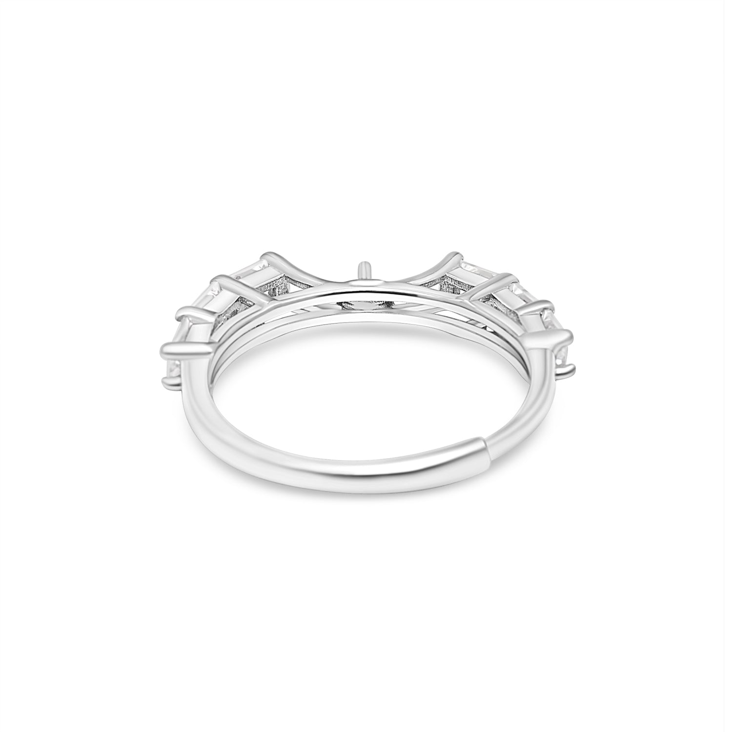 Adjustable Ring 925 Silver for pearl SC433