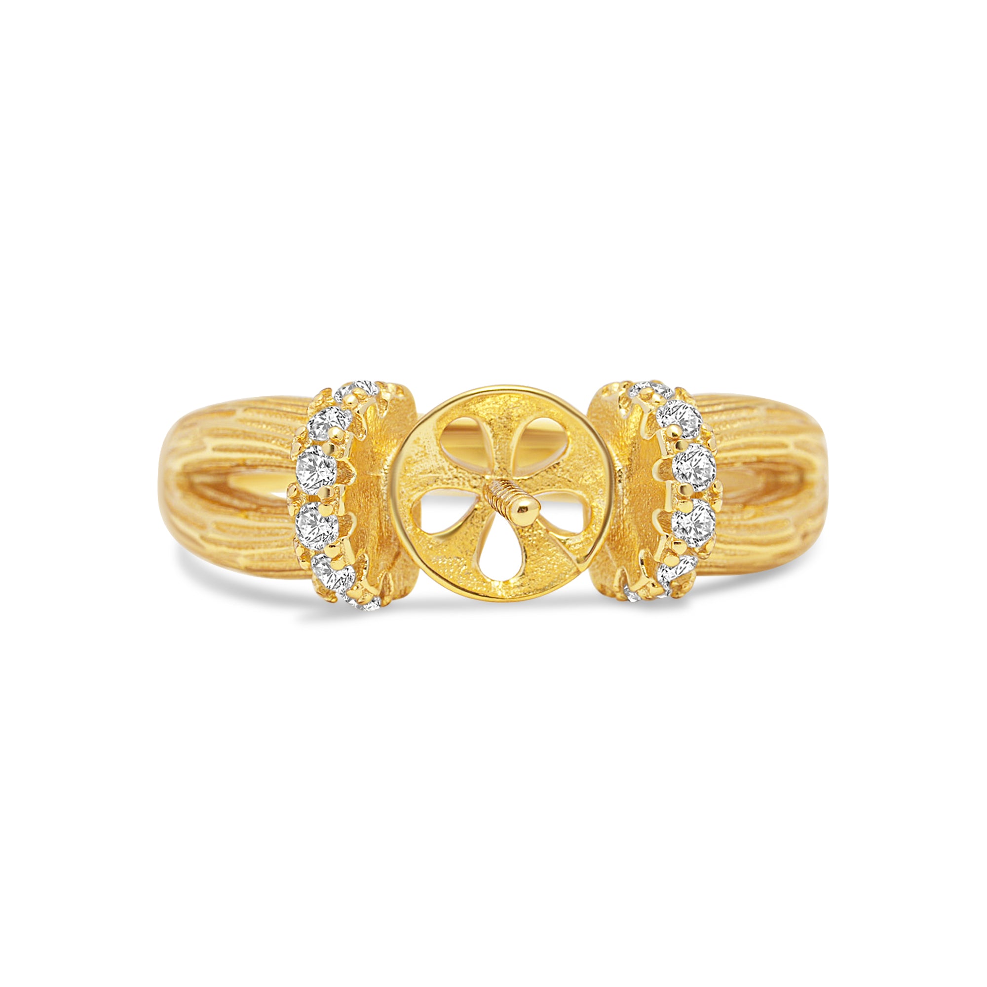 Adjustable Ring 925 Silver for pearl SC524G