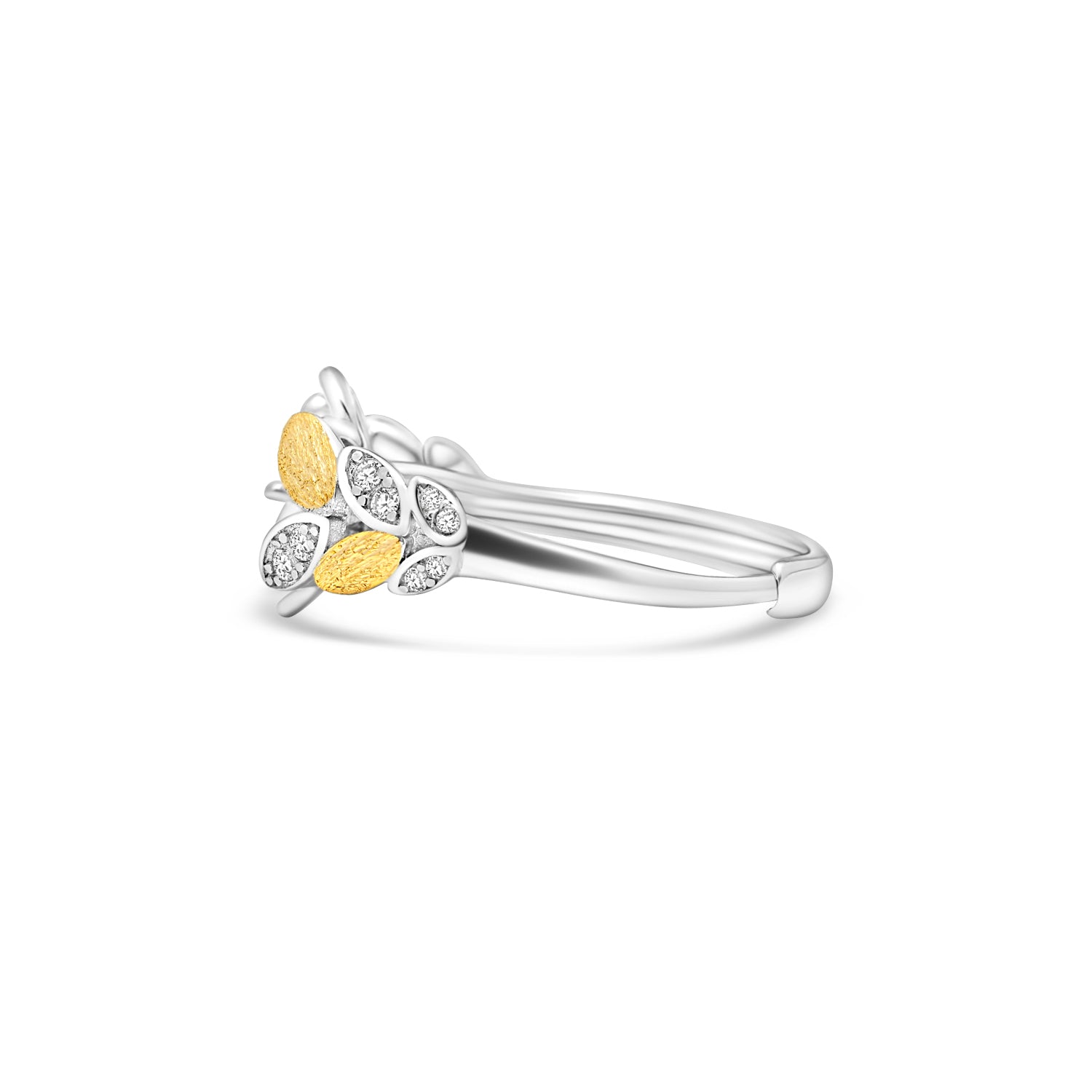Adjustable Ring 925 Silver for pearl SC434