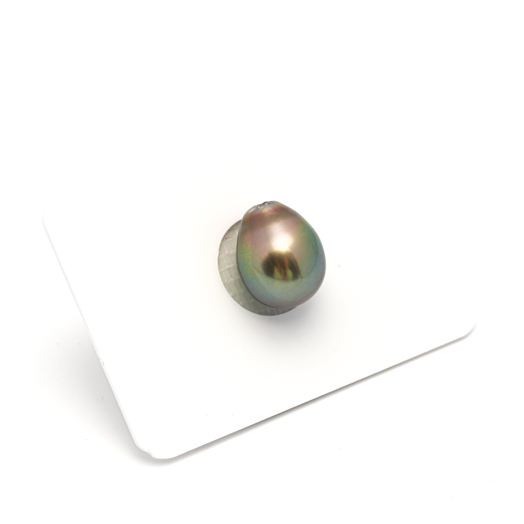 1pcs "High Luster" Green 10.5mm - SB AAA Quality Tahitian Pearl Single LP2249 OR12