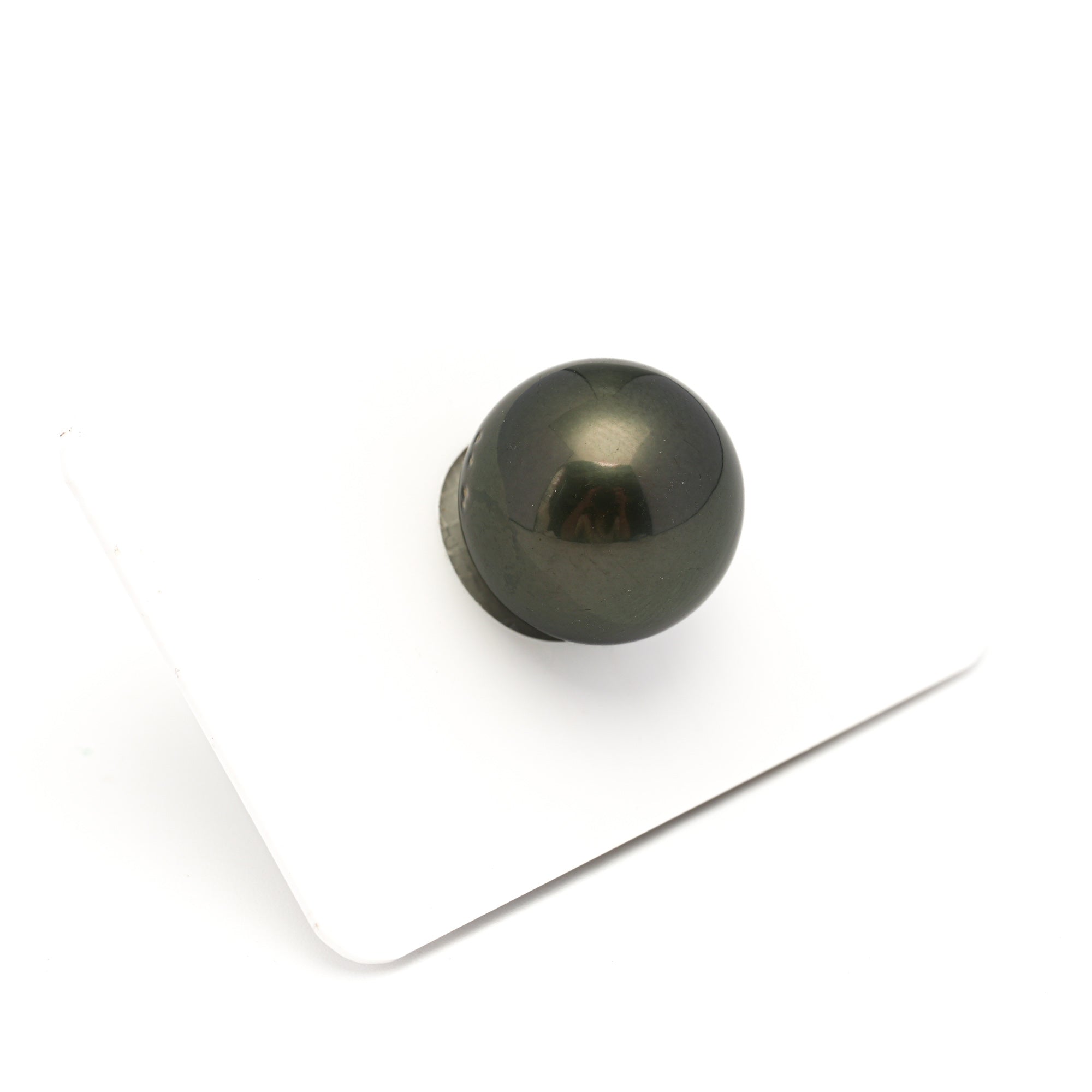 1pcs Dark Green 15.2mm - RSR AAA/AA Quality Tahitian Pearl Single LP2360