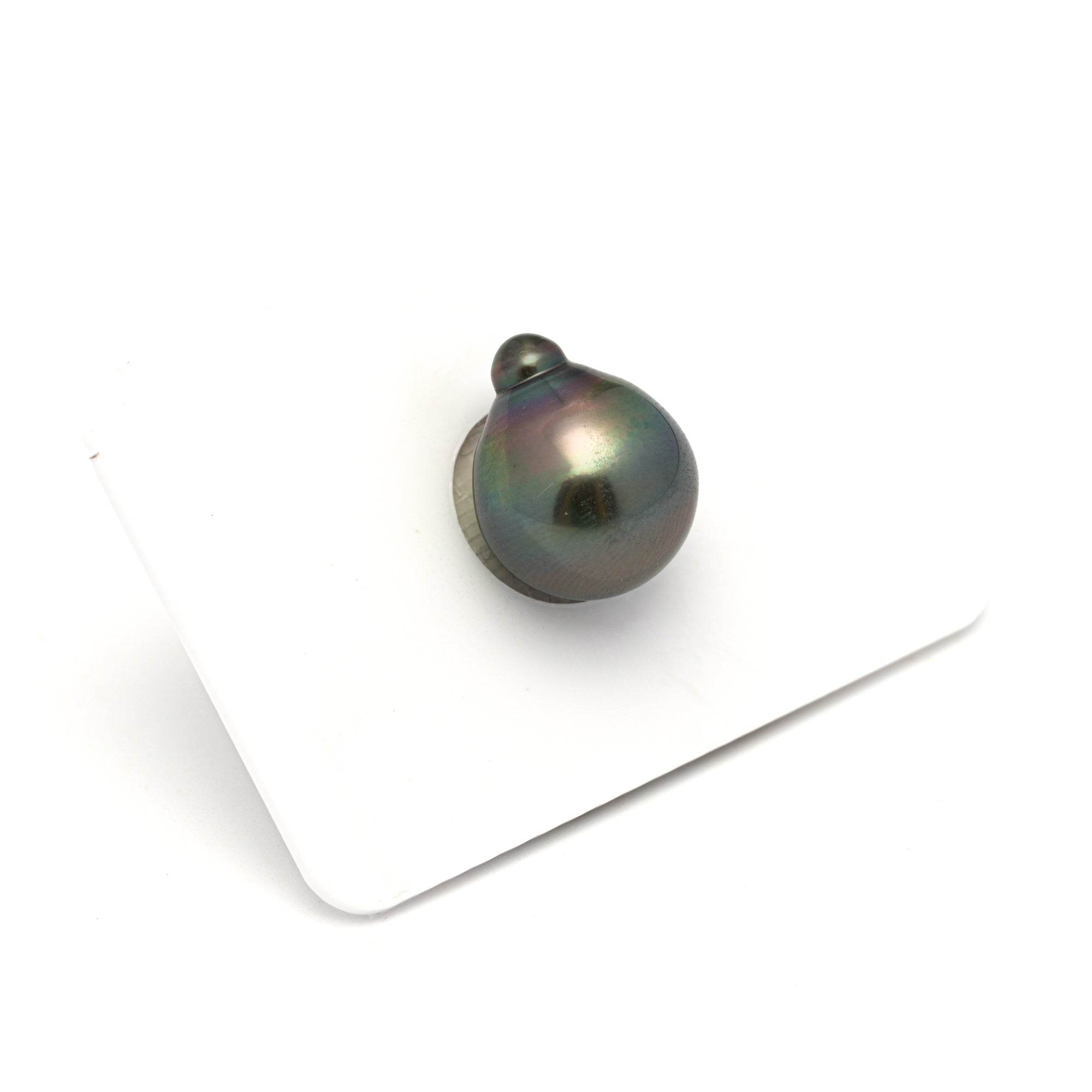1pcs Green 12.7mm - SB AAA Quality Tahitian Pearl Single LP2365 THMIX3