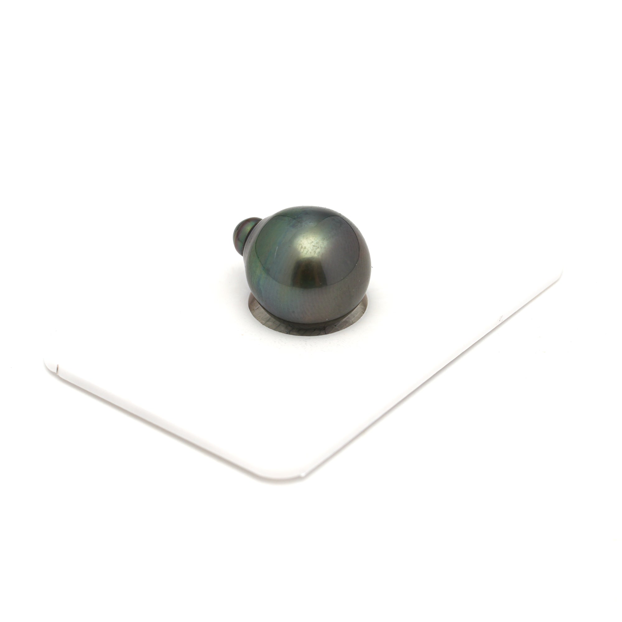 1pcs Green 12.7mm - SB AAA Quality Tahitian Pearl Single LP2365 THMIX3
