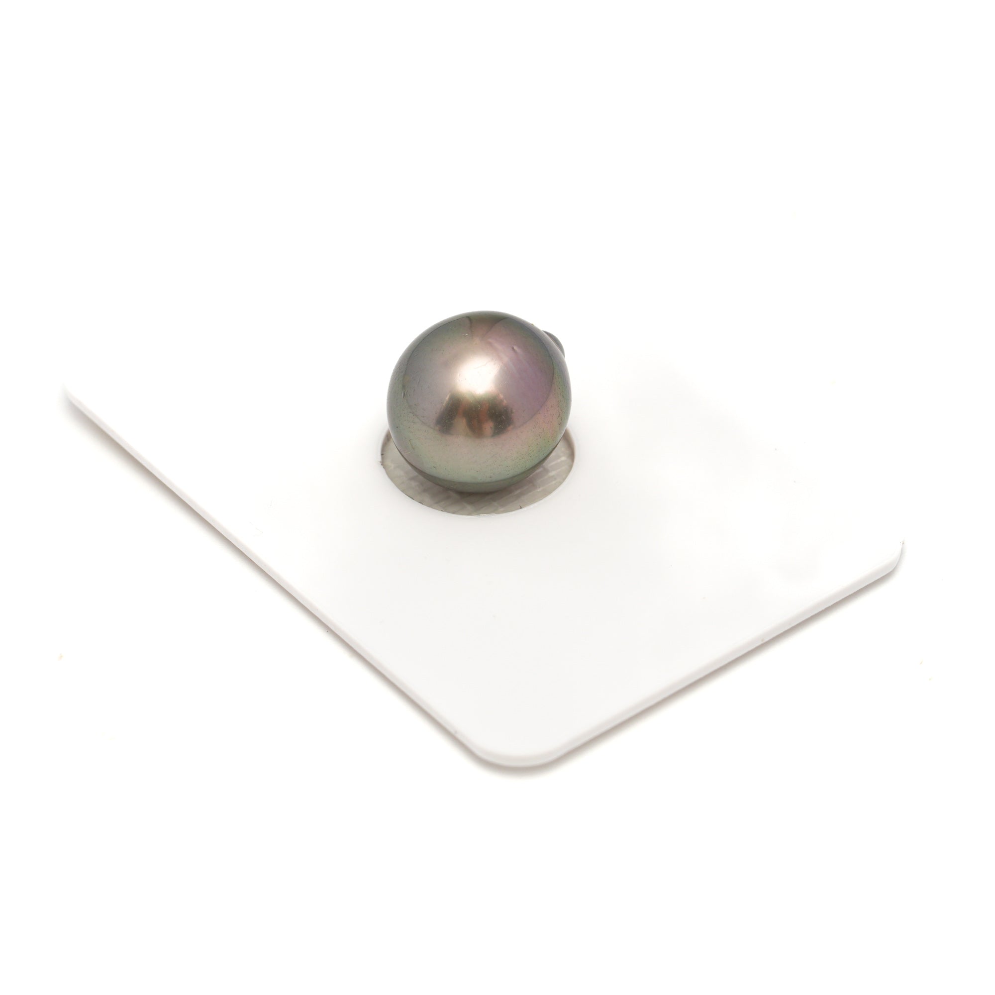 1pcs Green 11.2mm - SB TOP Quality Tahitian Pearl Single LP2253 OR12