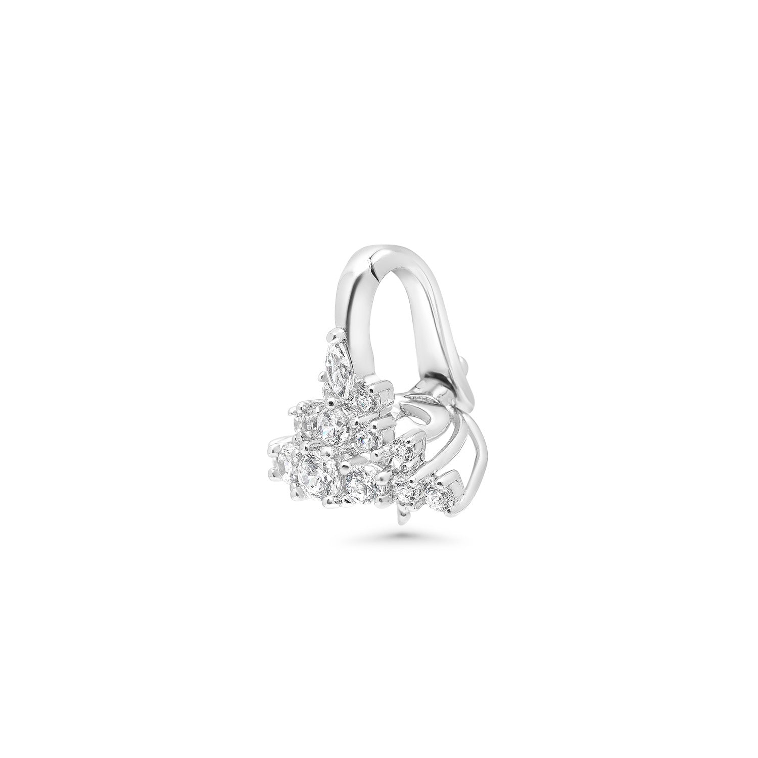 Pendant Clasps 925 Silver for pearl SC245