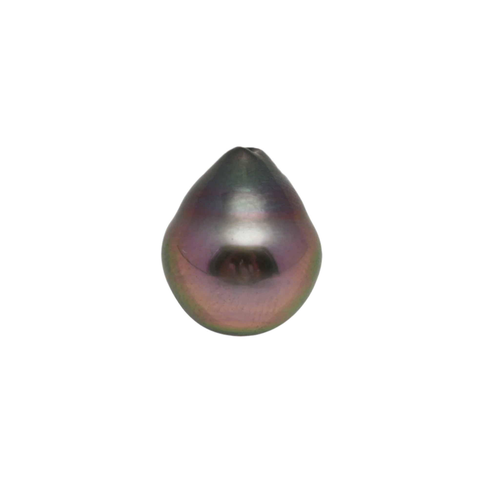 1pcs "High Luster" Cherry 10.5mm - SB AAA Quality Tahitian Pearl Single LP2070 A8