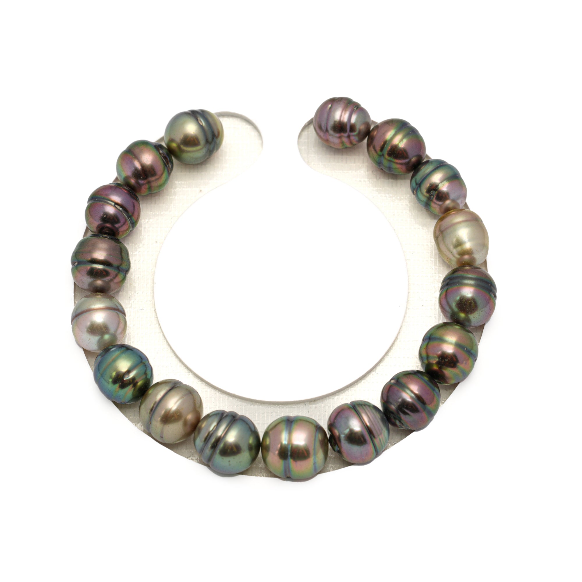 17pcs Tahitian Pearl Bracelet BR2316 CMP9
