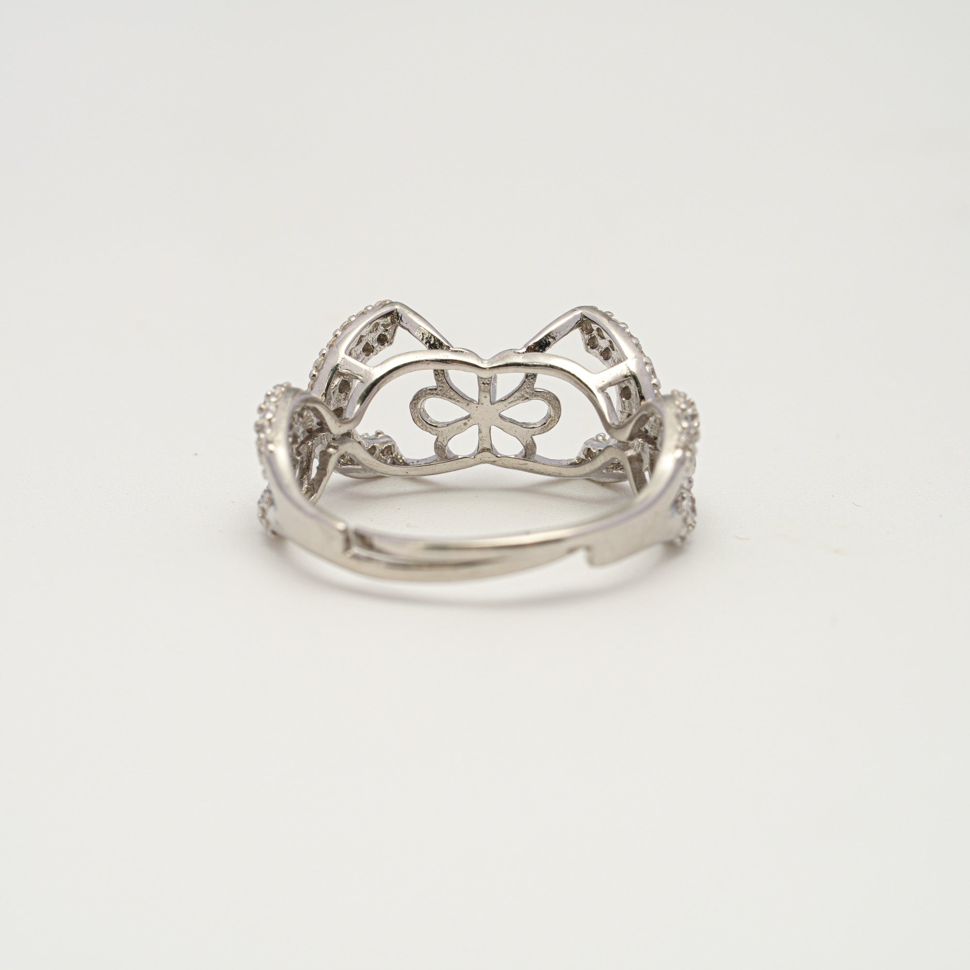 Adjustable Ring 925 Silver for pearl SC493G/SC493