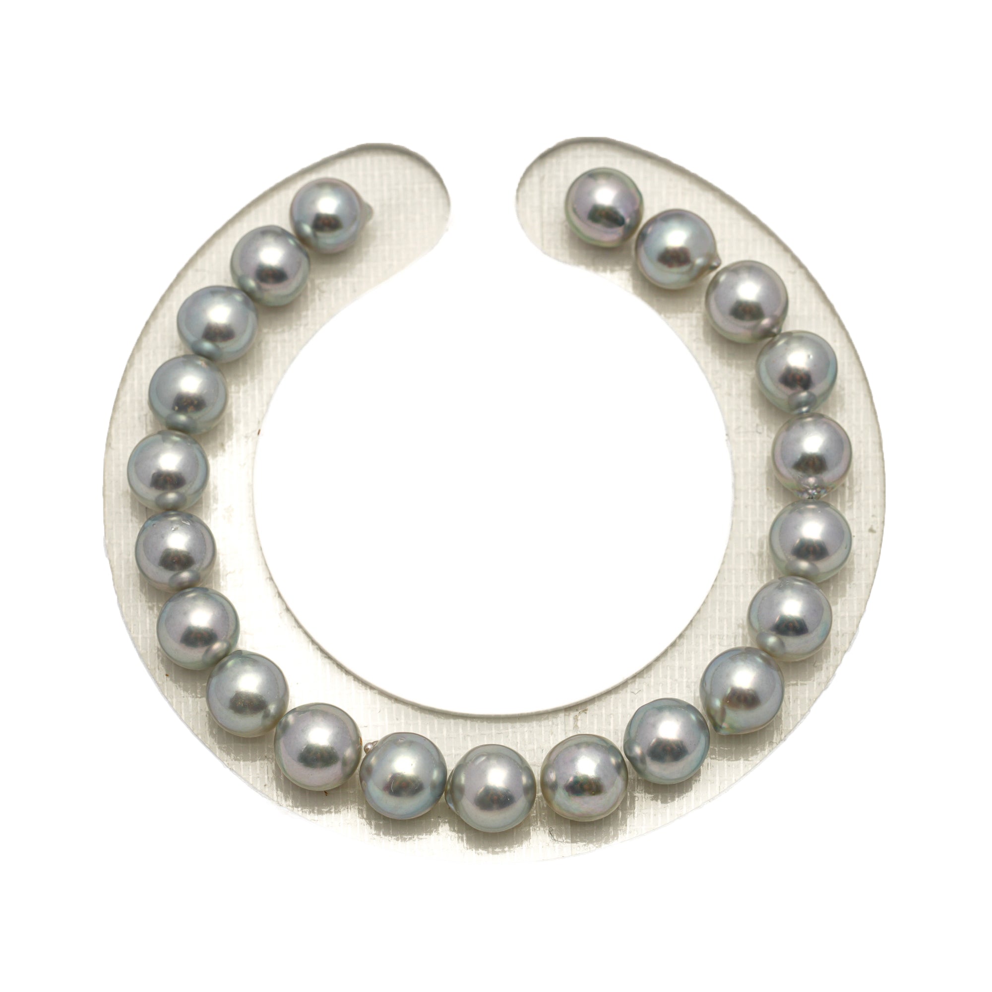 21pcs Akoya Pearl Silver Mix 7.1-7.7mm - SB/NR AA/AAA Quality Bracelet AKBR2422 CMA1