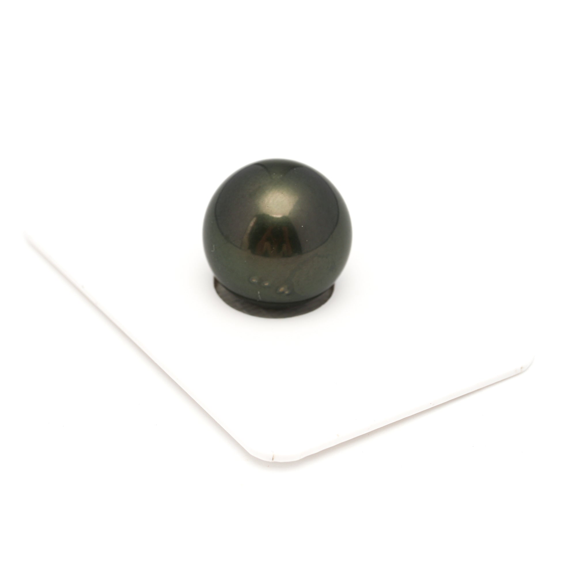 1pcs Dark Green 15.2mm - RSR AAA/AA Quality Tahitian Pearl Single LP2360