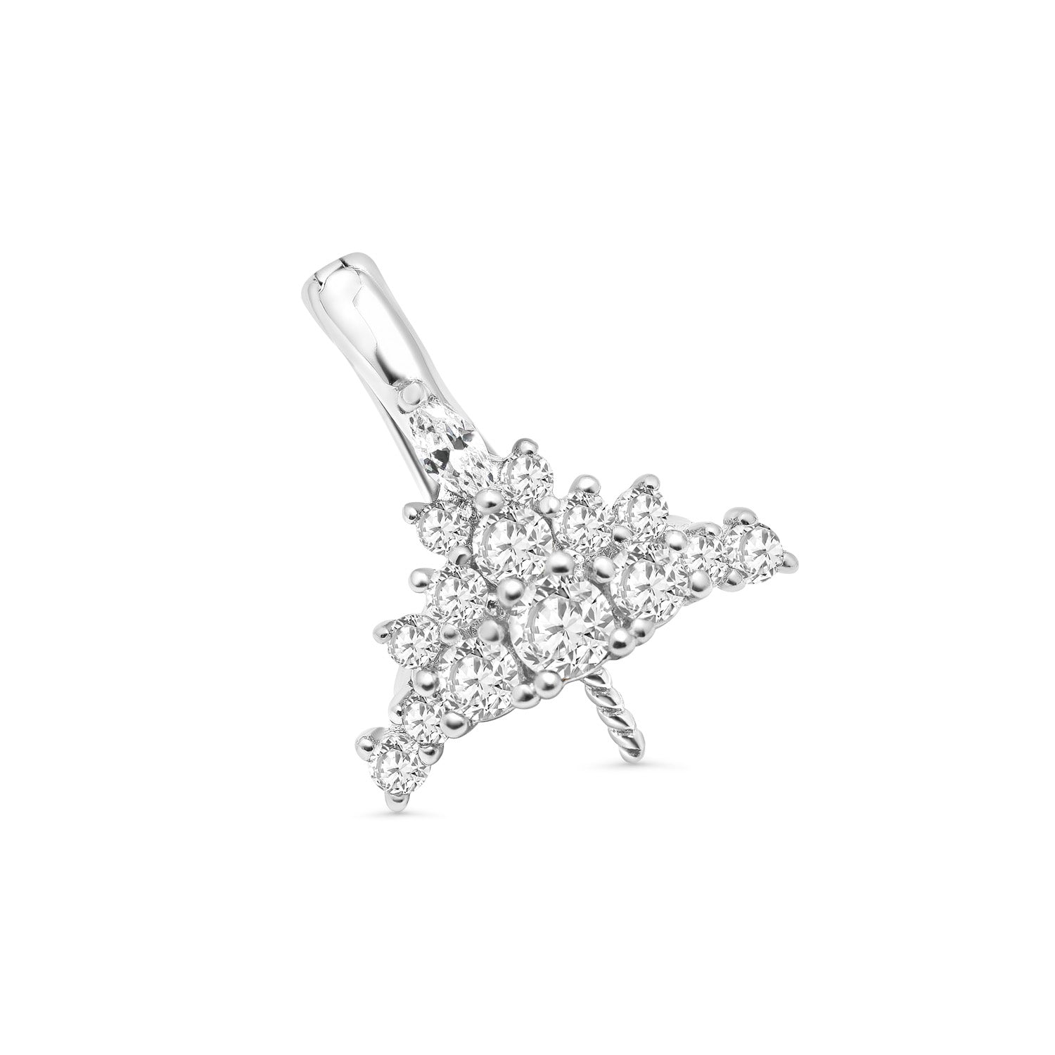 Pendant Clasps 925 Silver for pearl SC245