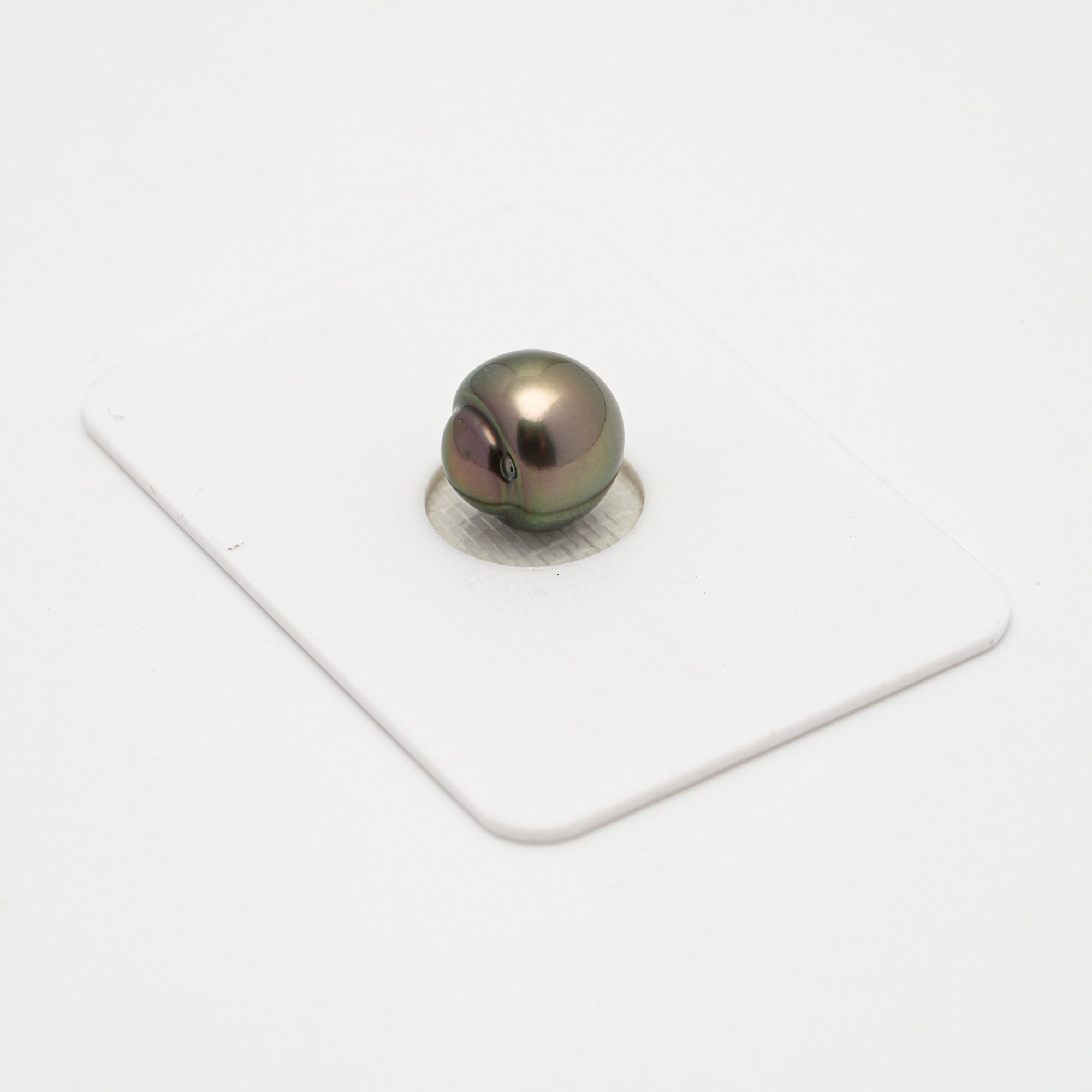 1pcs Olive Green 10.2mm - SB AAA Quality Tahitian Pearl Single LP2139 HL3