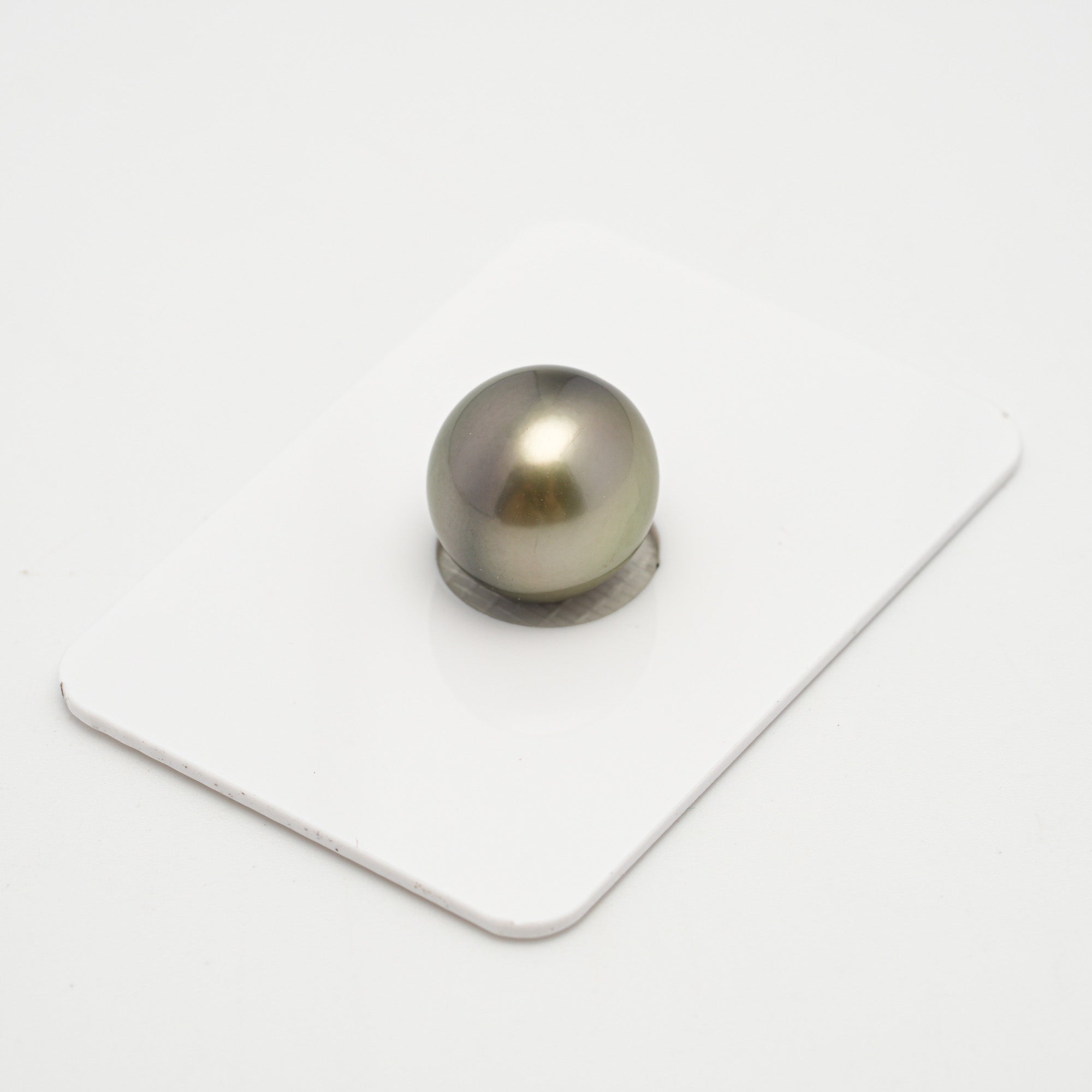 1pcs Golden Green 12.5mm - BT AAA/AA Quality Tahitian Pearl Single LP2086 A101