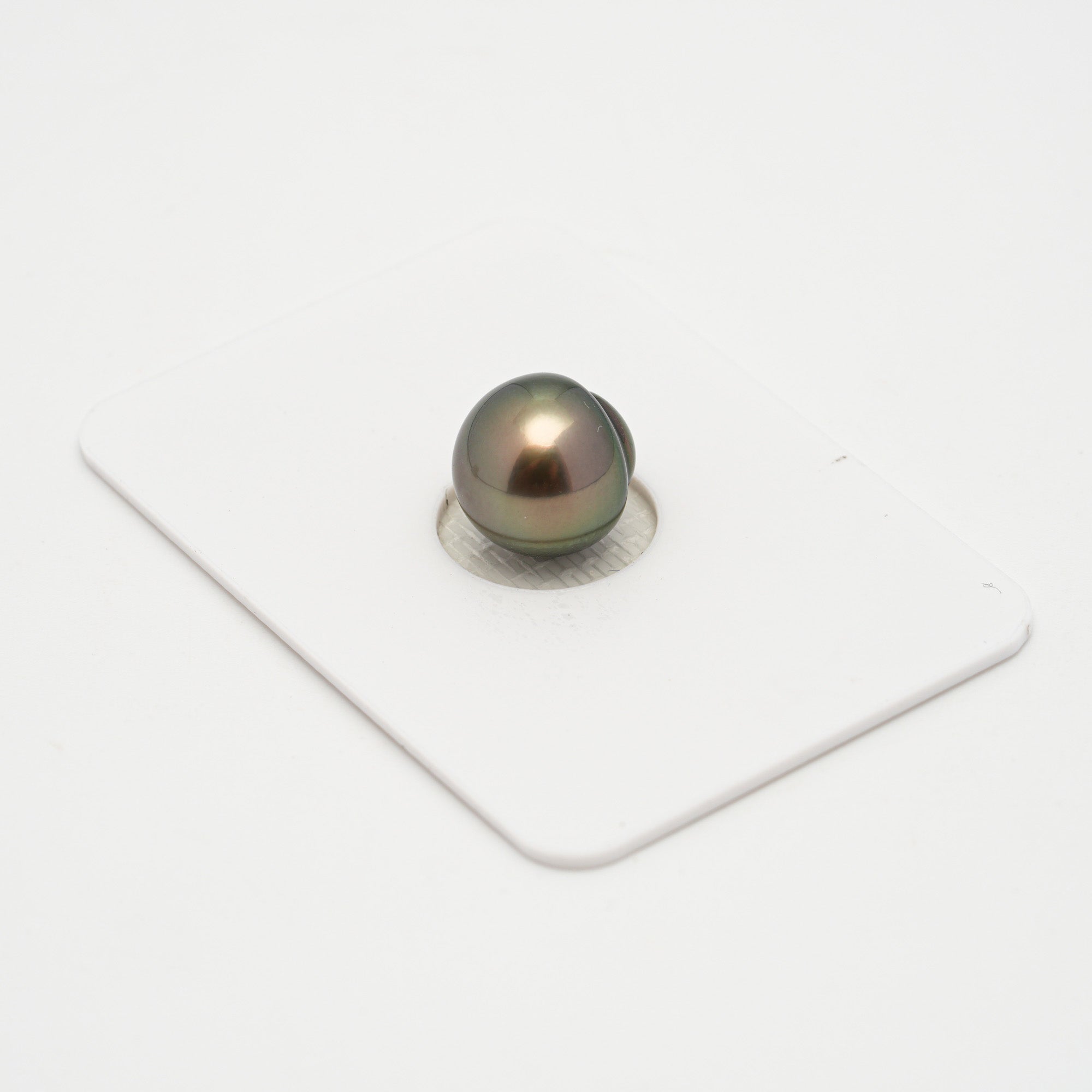 1pcs Olive Green 10.2mm - SB AAA Quality Tahitian Pearl Single LP2139 HL3