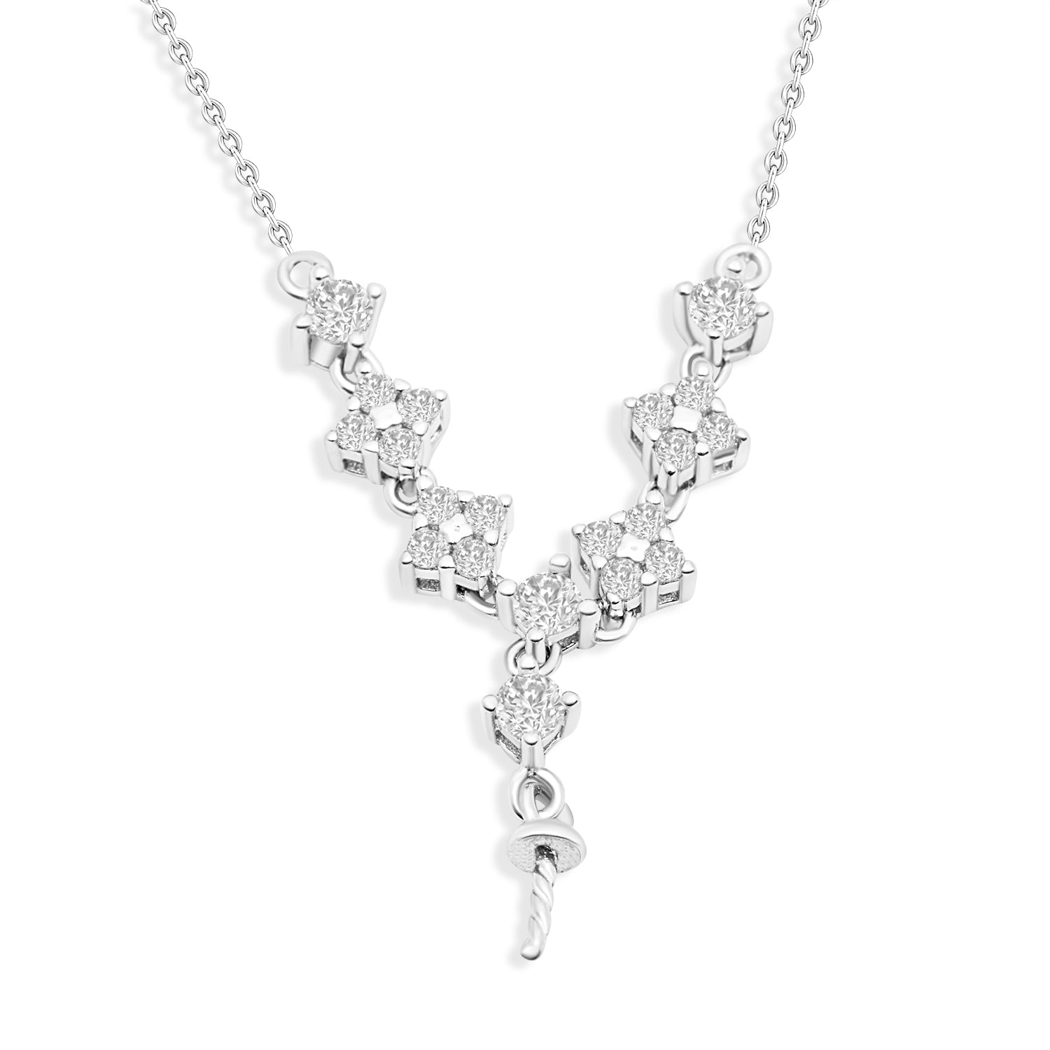 Pendant Chain 925 Silver for pearl SC311