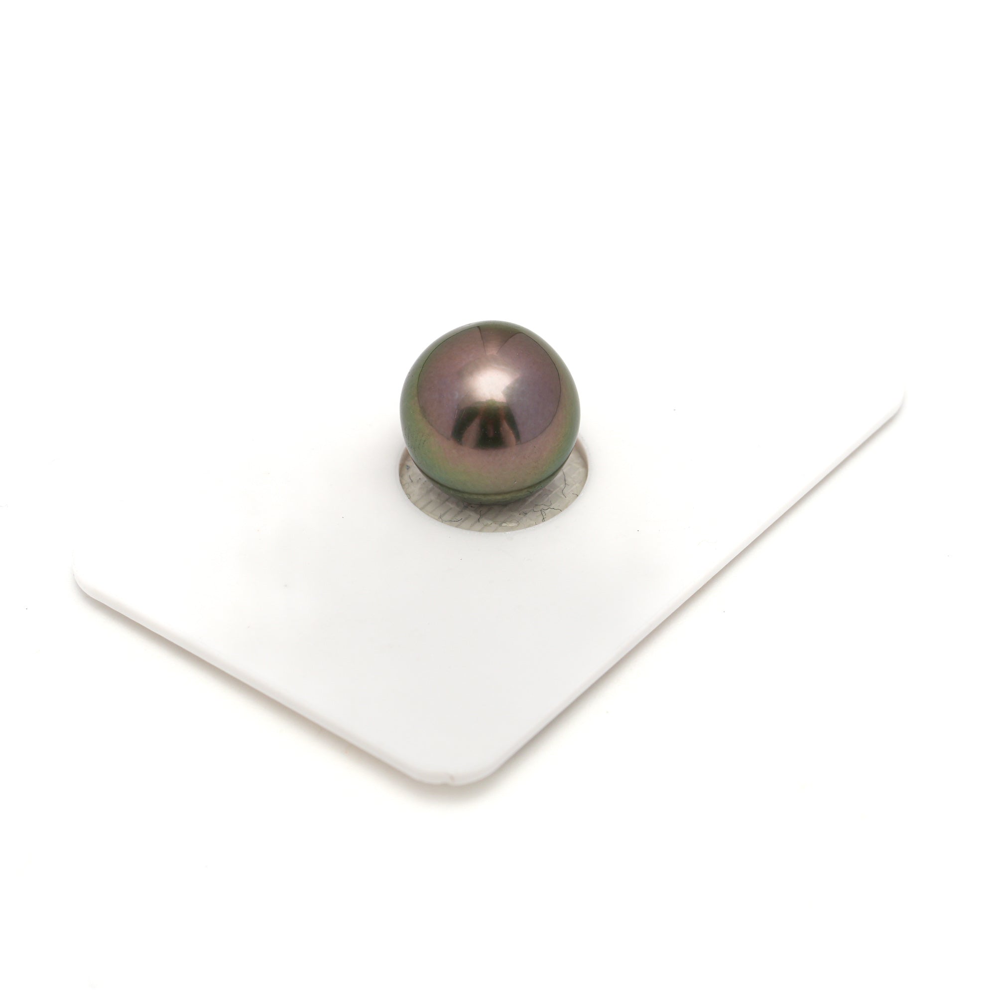 1pcs "High Luster" Peacock 11.7mm - SR AA/AAA Quality Tahitian Pearl Single LP2229 OR12