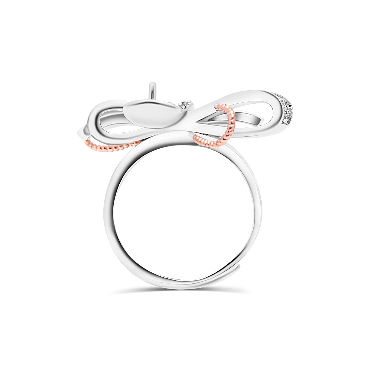 Adjustable Ring 925 Silver for pearl SC370