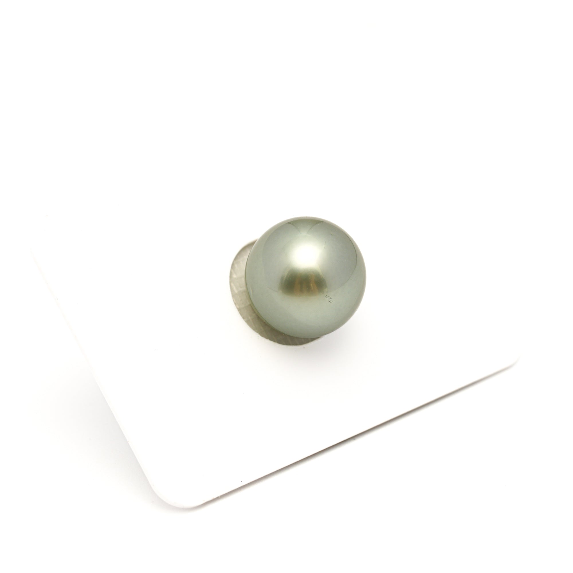 1pcs Light Green 12.6mm - SR AAA/AA Quality Tahitian Pearl Single LP2401 OR6