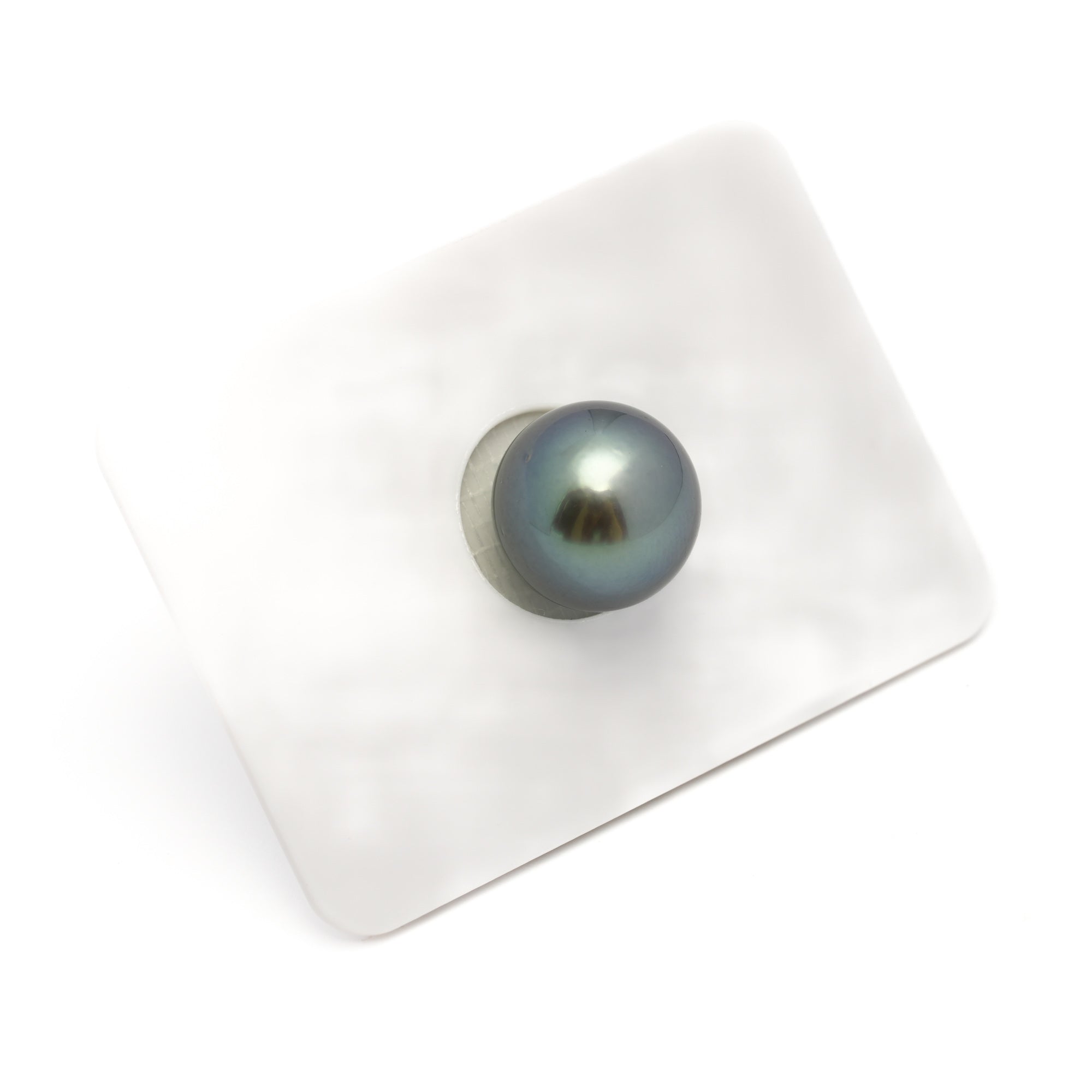 1pcs "High Luster" Blue 11.8mm - SR AAA Quality Tahitian Pearl Single LP2271 OR12
