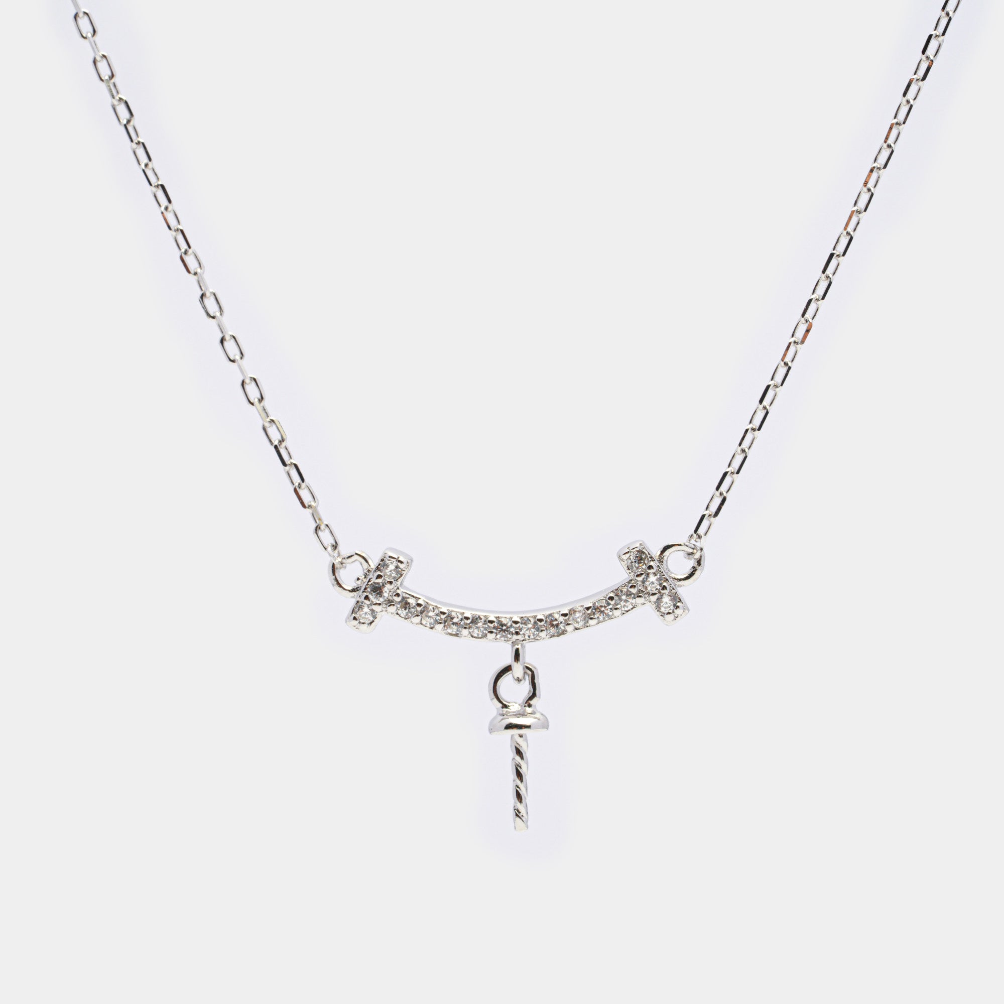 Pendant Chain 925 Silver for pearl SC312
