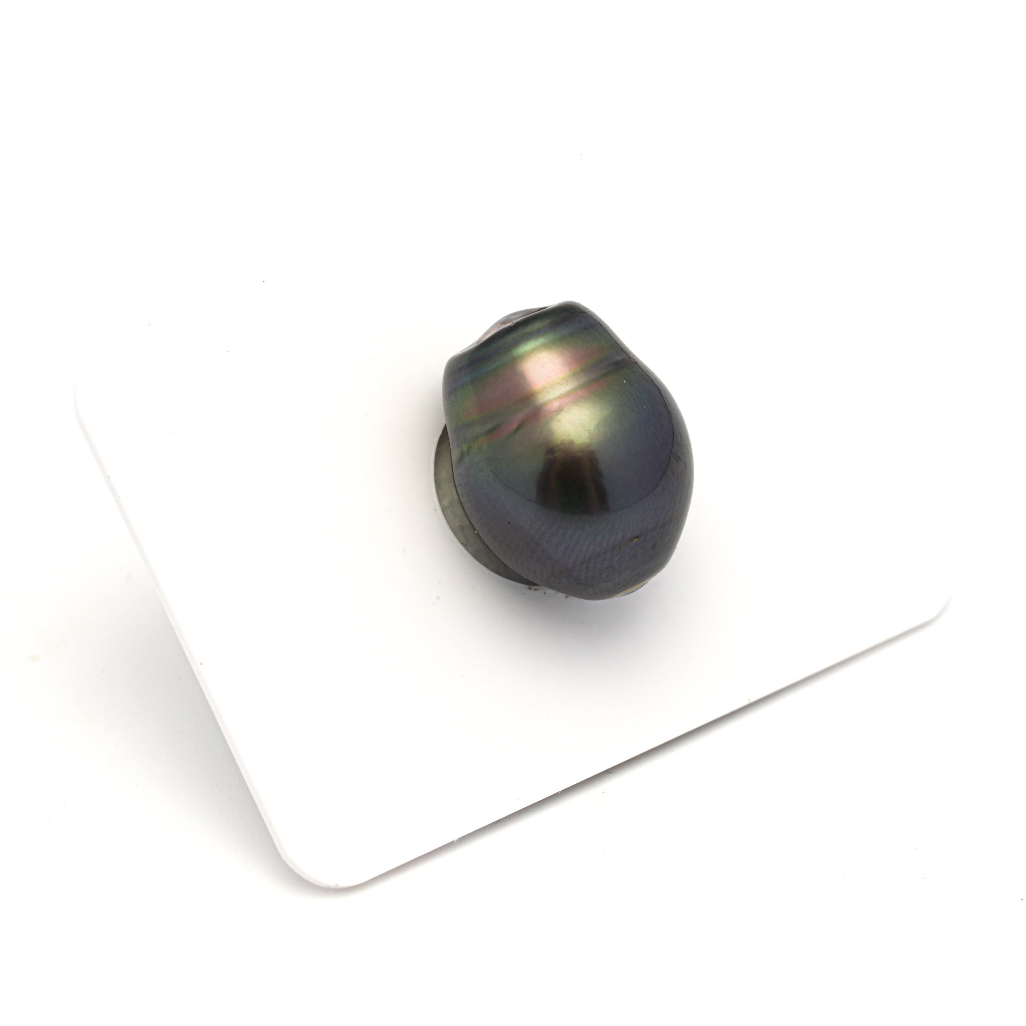 1pcs Green 13.6mm - SB AAA Quality Tahitian Pearl Single LP2367 THMIX4