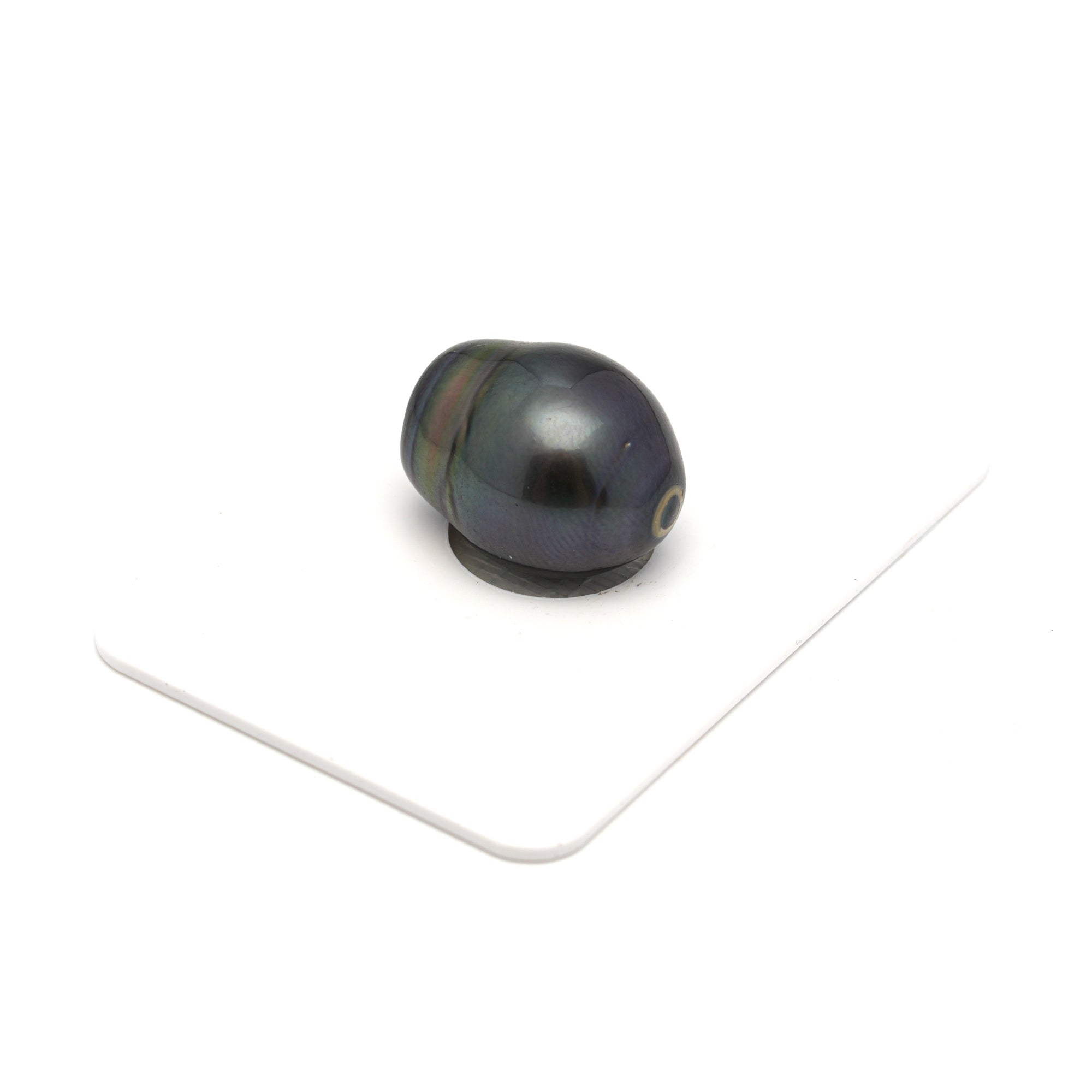 1pcs Green 13.6mm - SB AAA Quality Tahitian Pearl Single LP2367 THMIX4