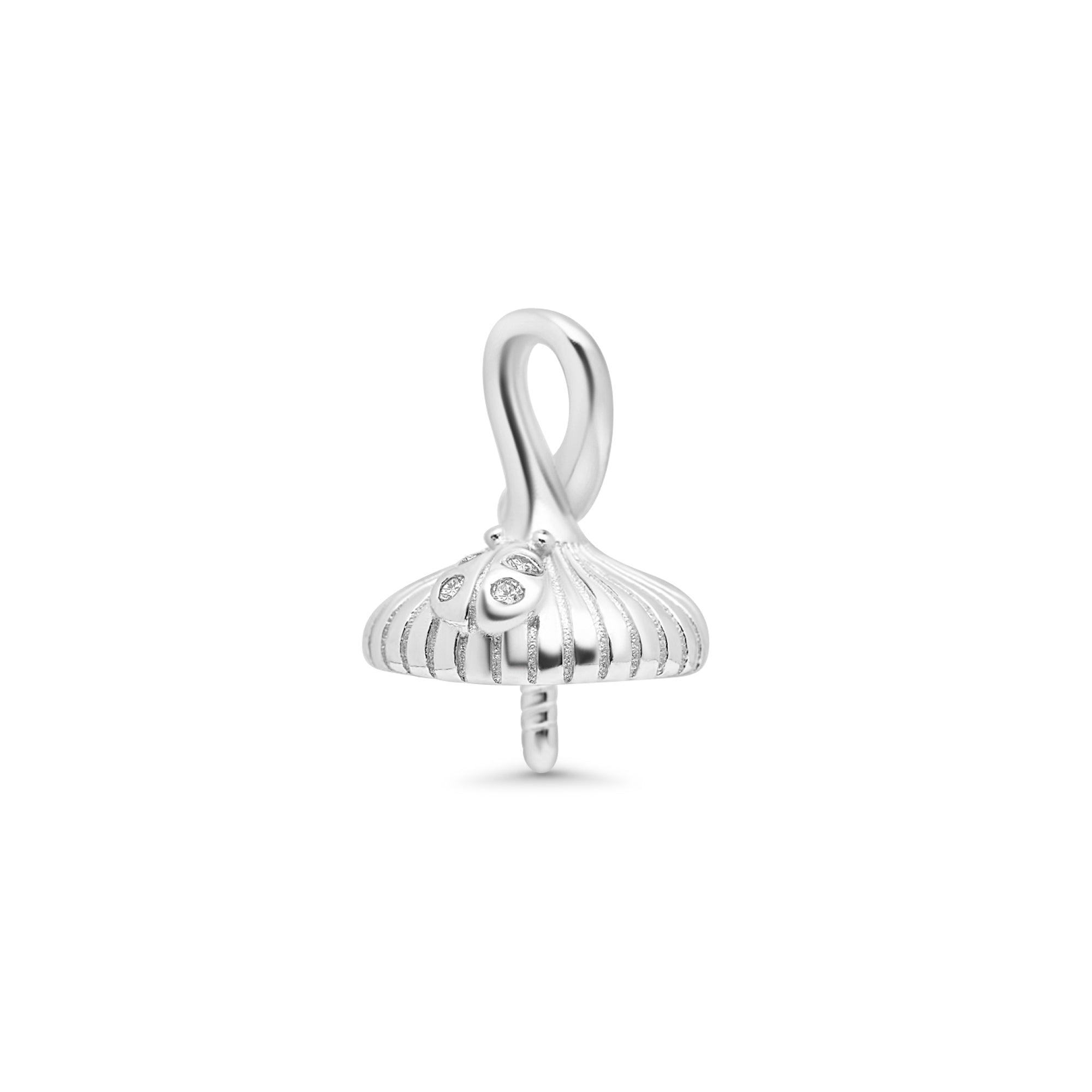 Pendant Clasp 925 Silver for Pearl SC452G/SC452