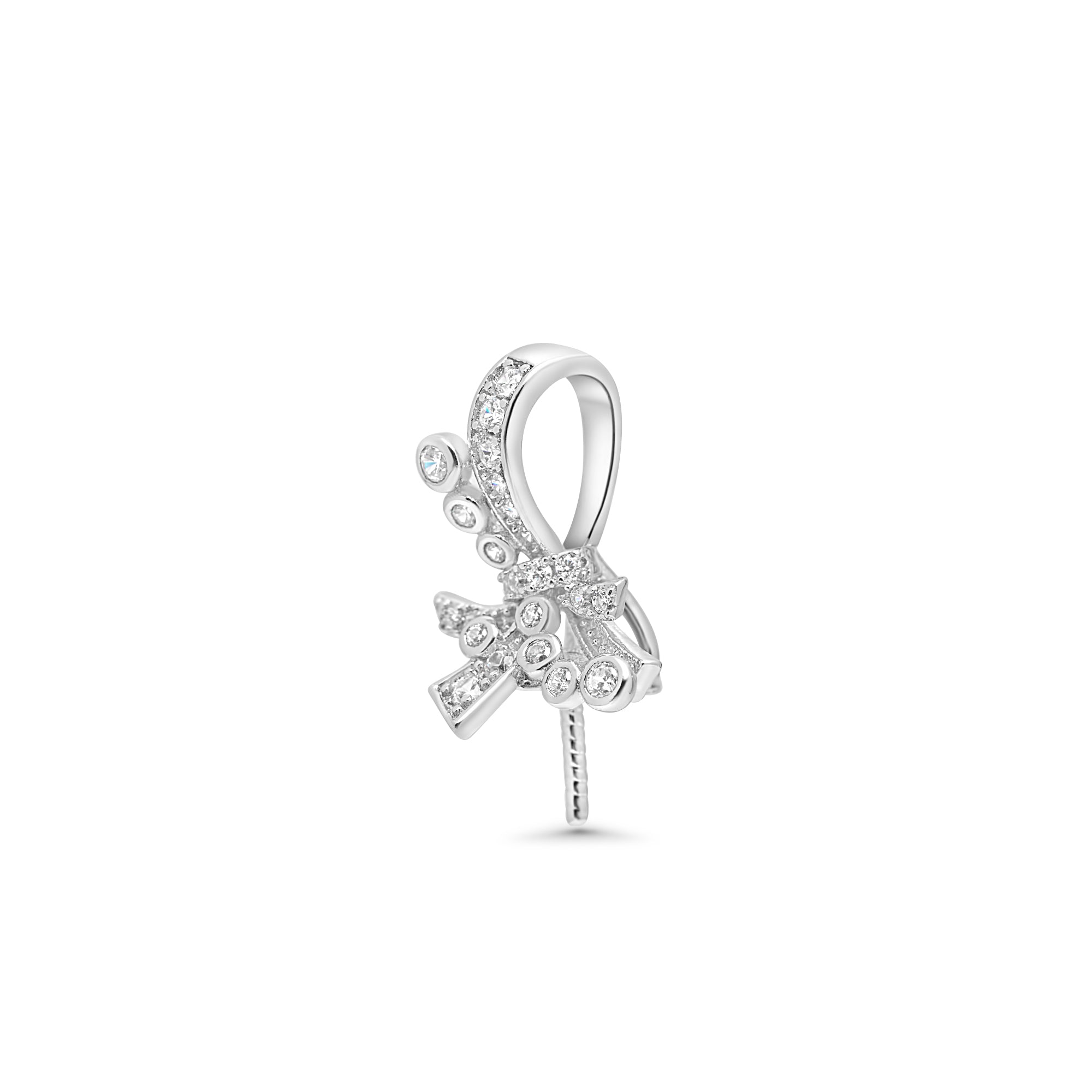 Pendant Clasp 925 Silver for Pearl SC533