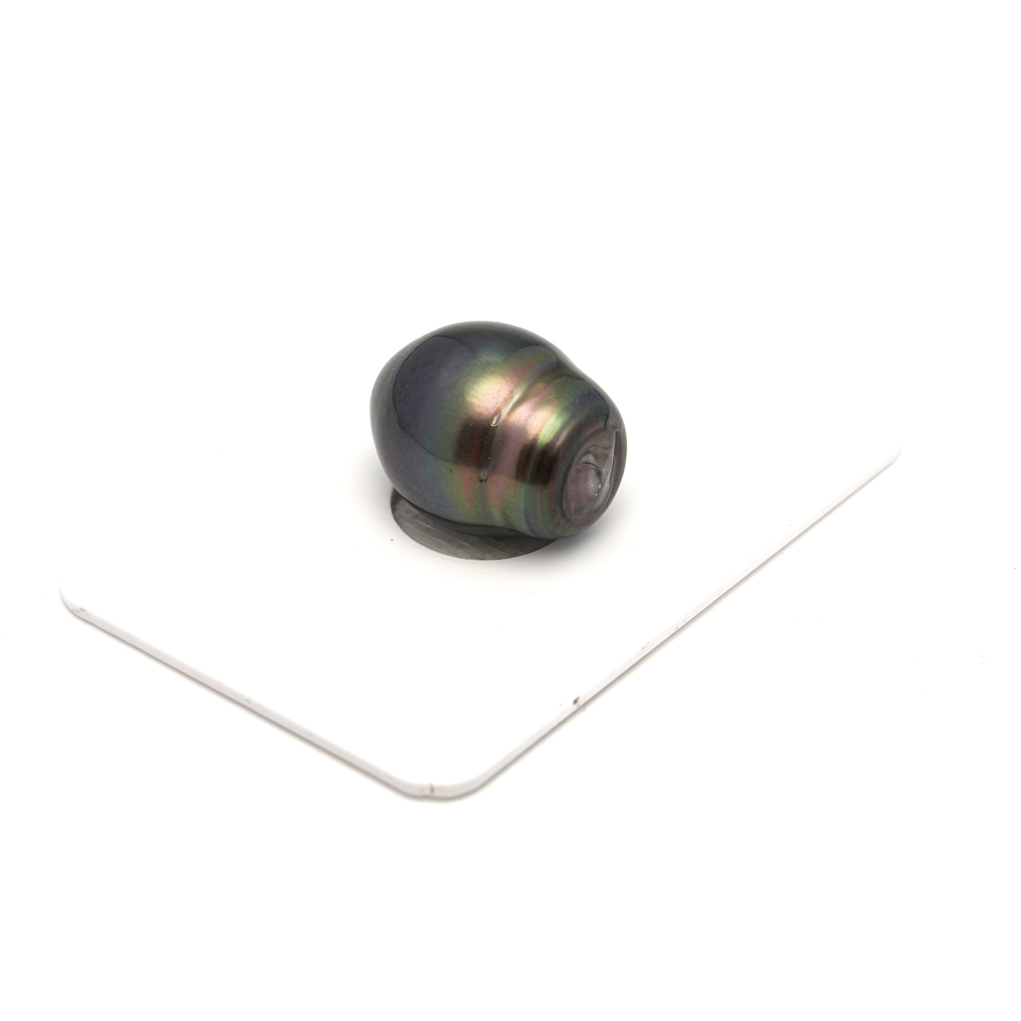 1pcs Green 13.6mm - SB AAA Quality Tahitian Pearl Single LP2367 THMIX4