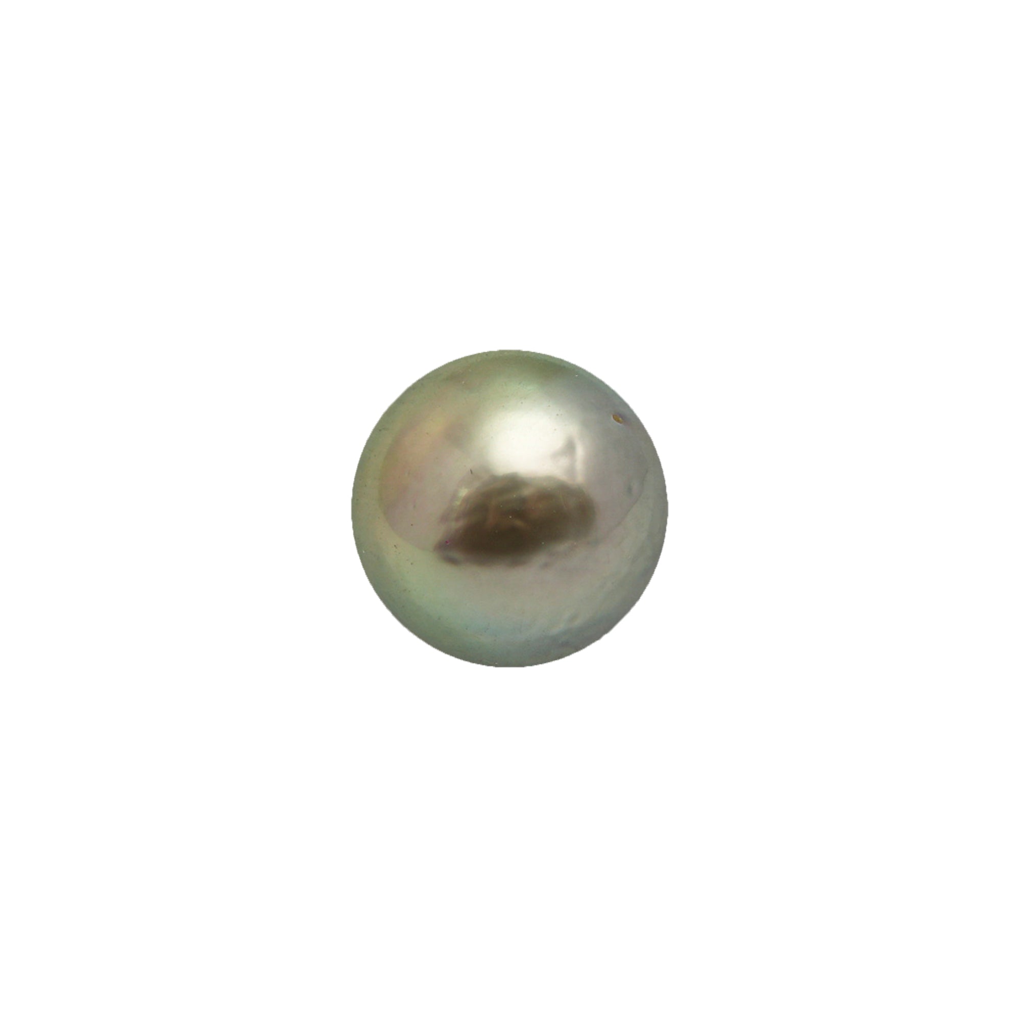 1pcs "Mid Luster" Light Green 9.7mm - BQ AAA Quality Tahitian Pearl Single LP2491 LP2