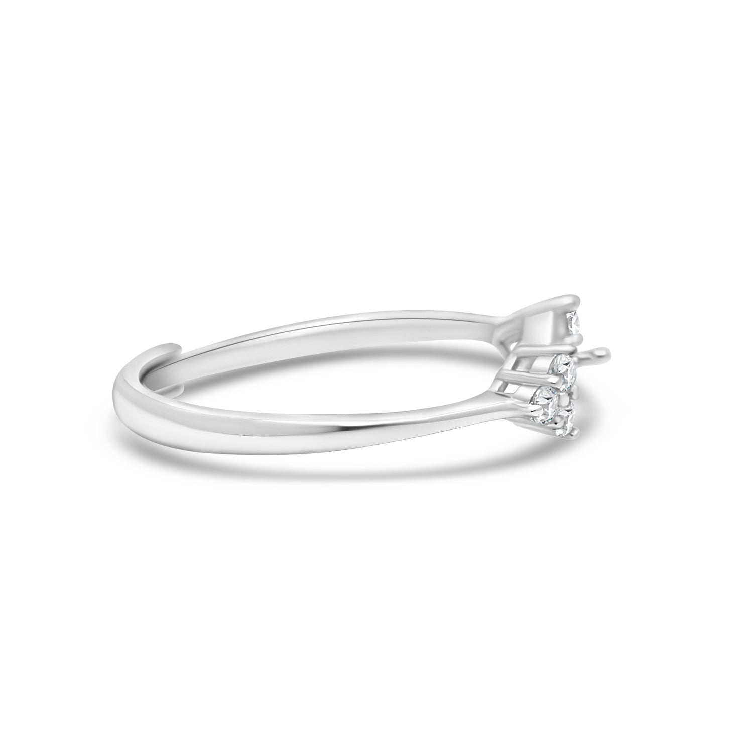 Adjustable Ring 925 Silver for pearl SC337/SC337G