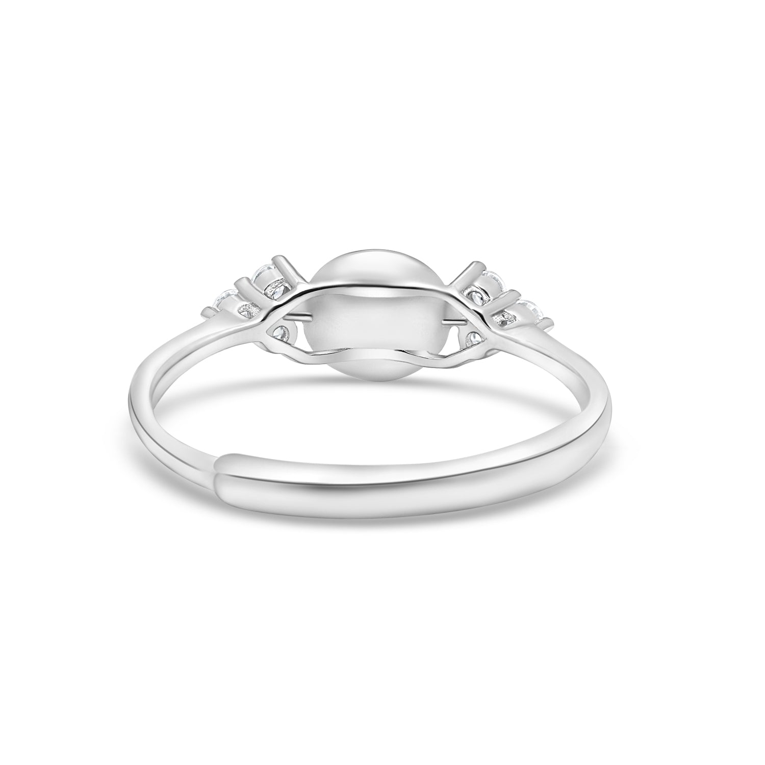 Adjustable Ring 925 Silver for pearl SC337/SC337G