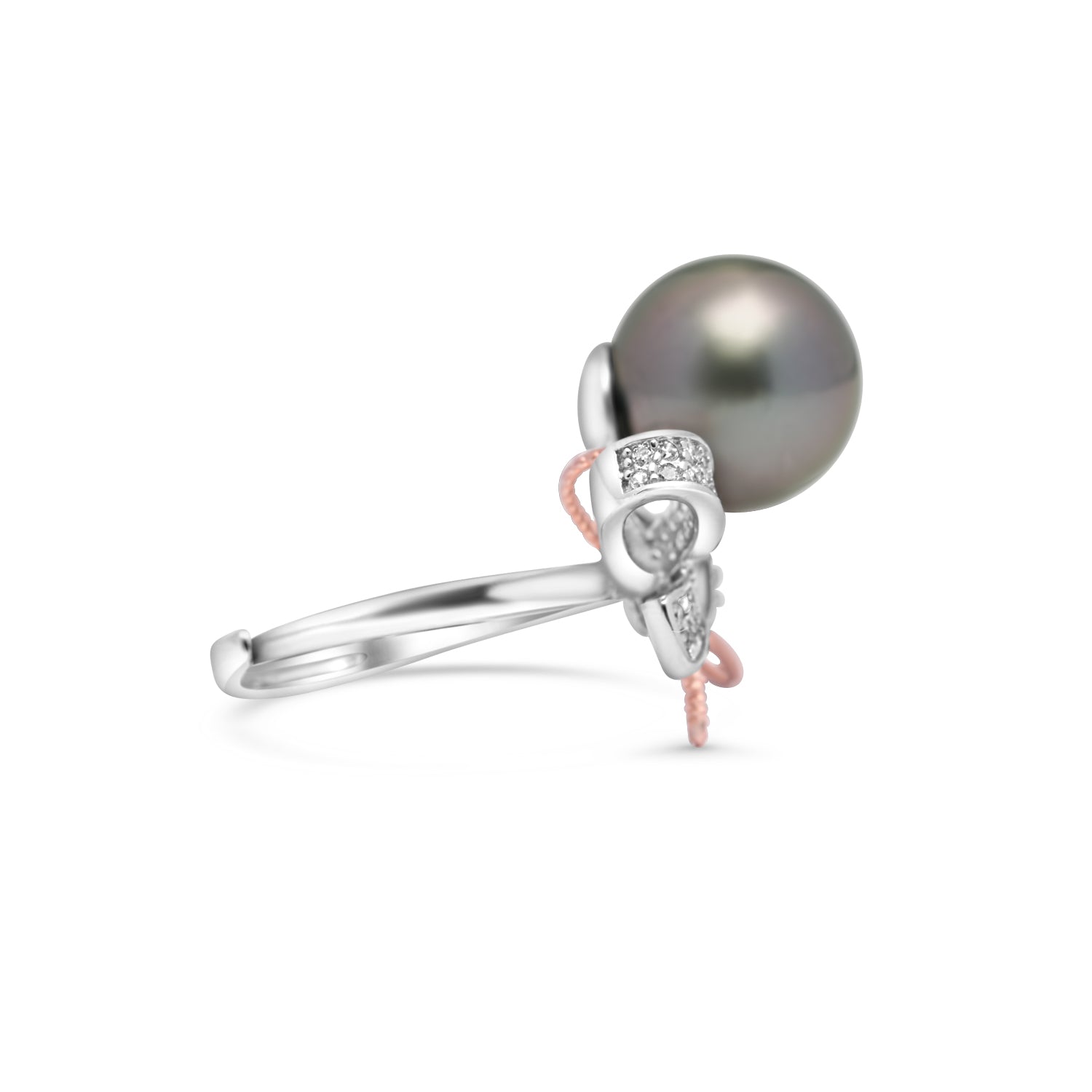 "Signature" Tahitian Pearl Ring SHM1395 OR11